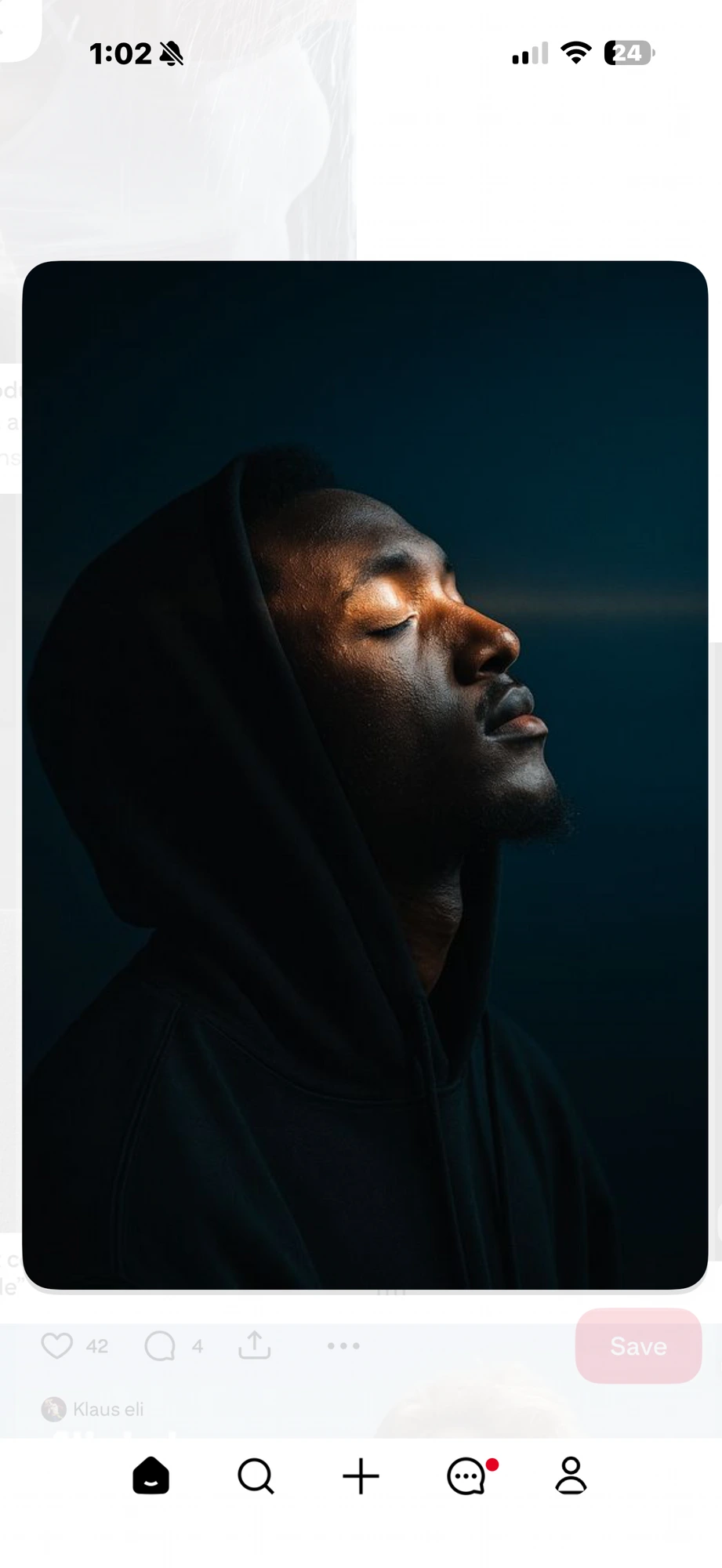 Stillness — a portrait in surrender