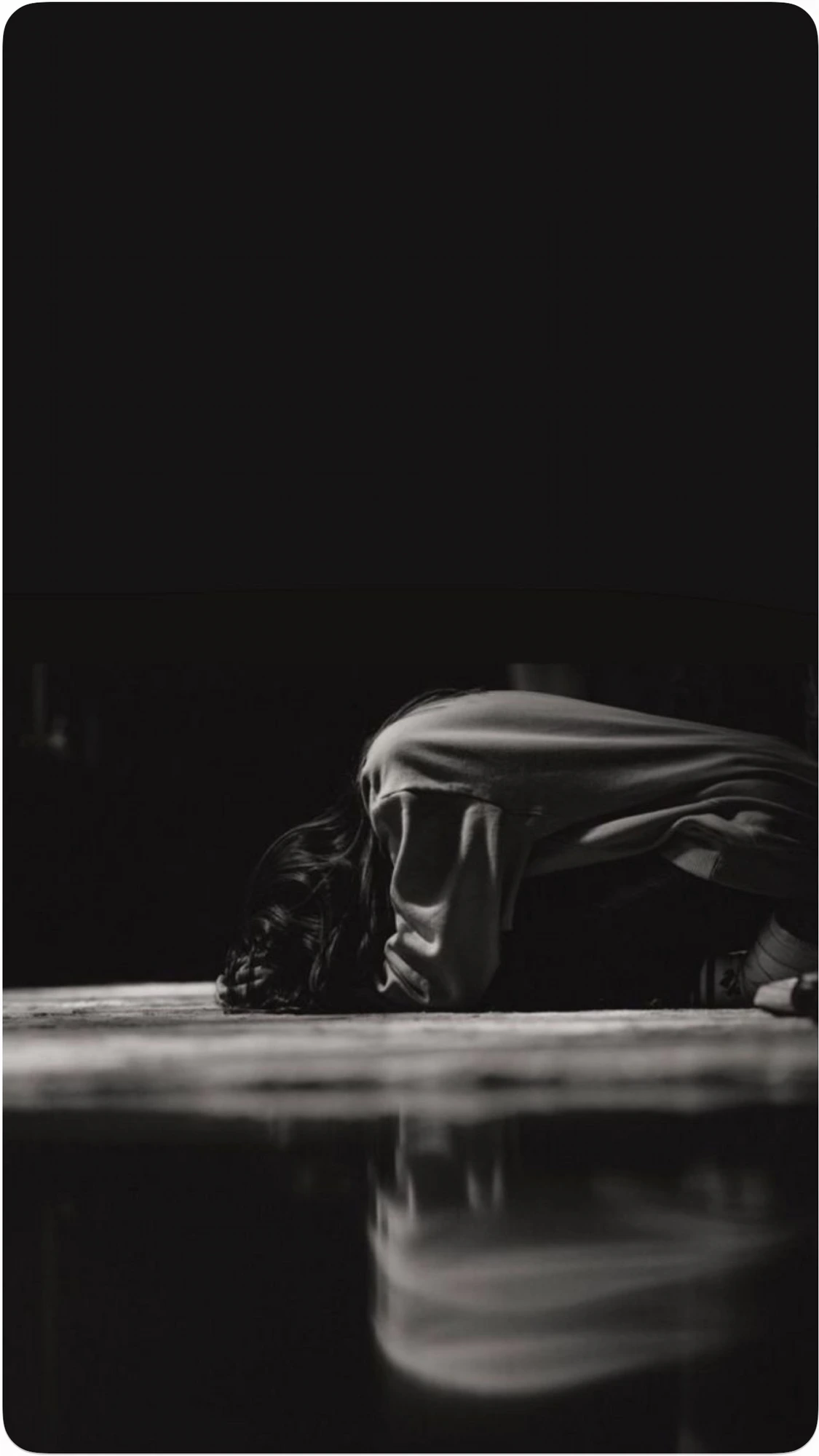 Surrender — prostrate in prayer