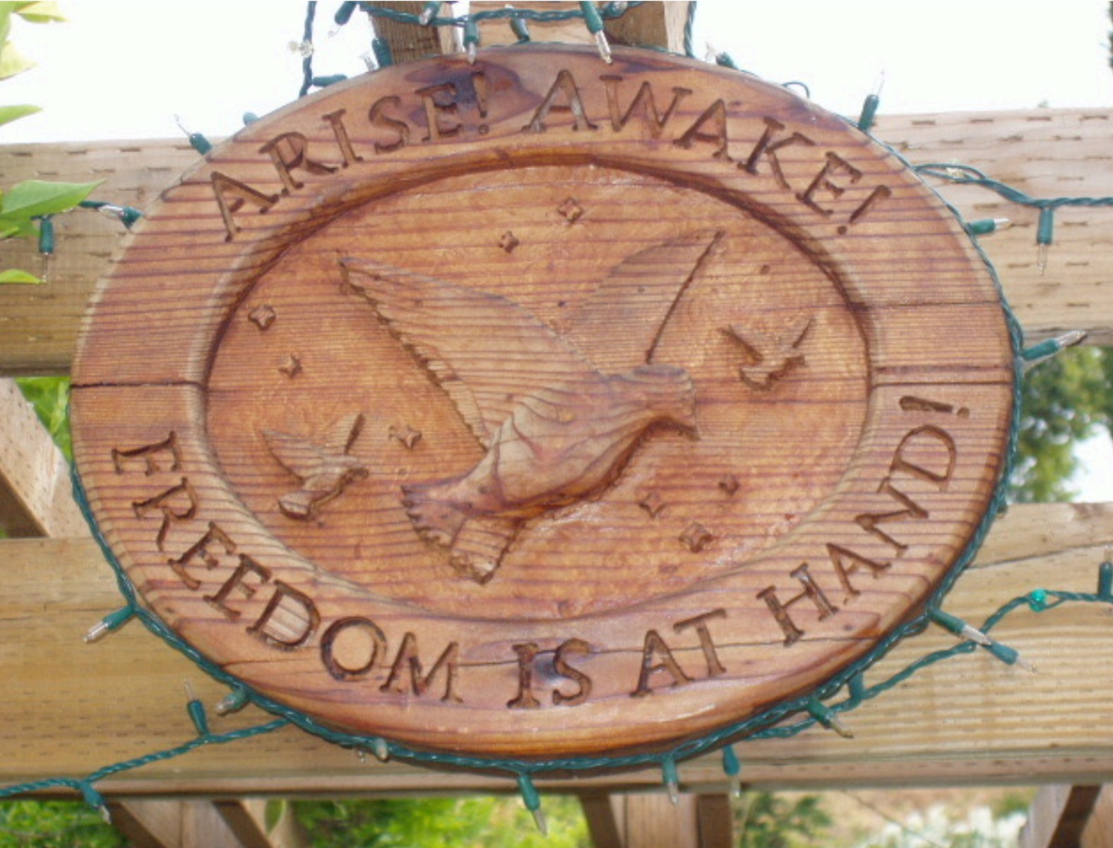 A Center of Freedom - Arise! Awake! Freedom is at Hand!