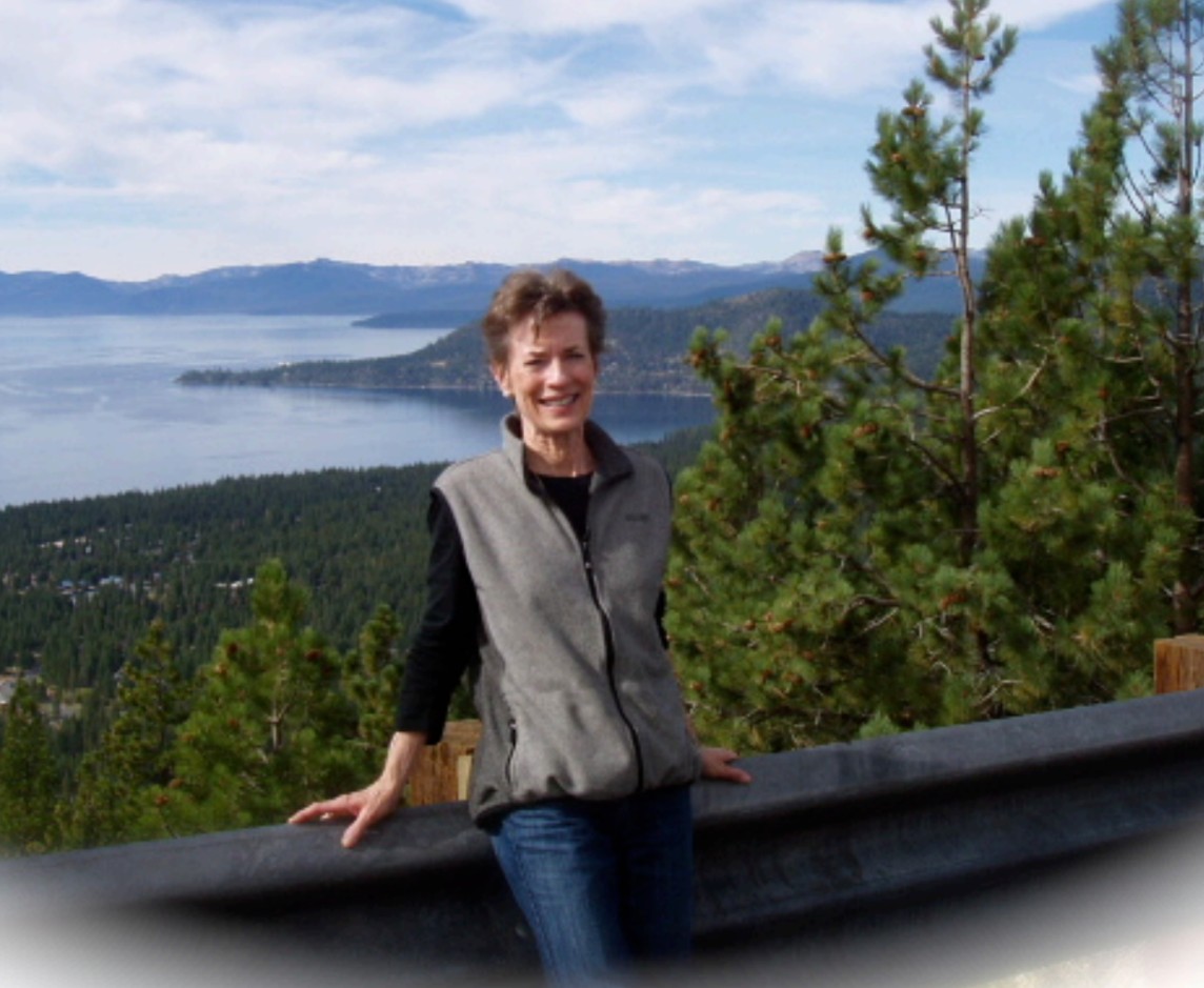 Linda D. Gallagher with scenic mountain view