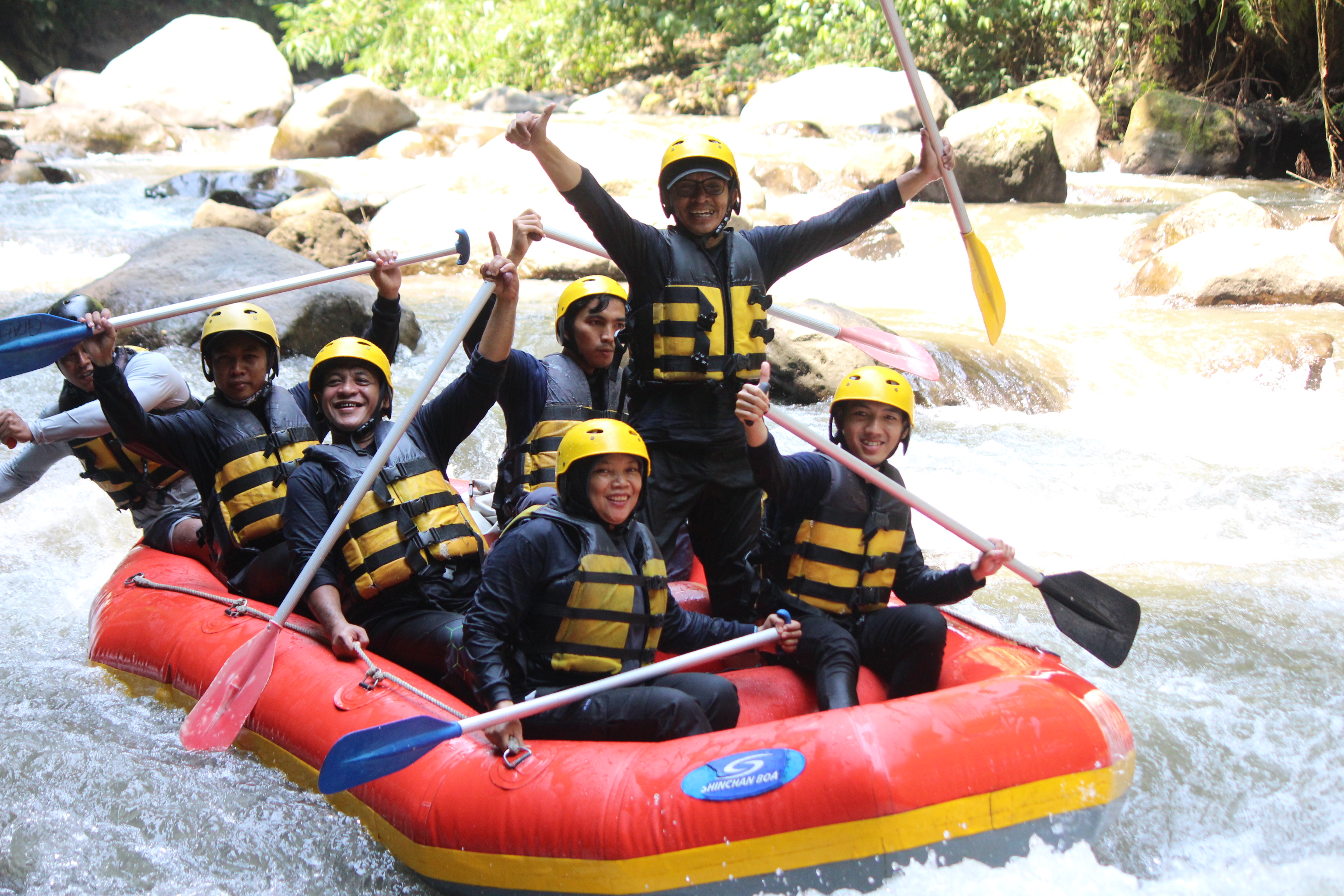 Rafting moment 2