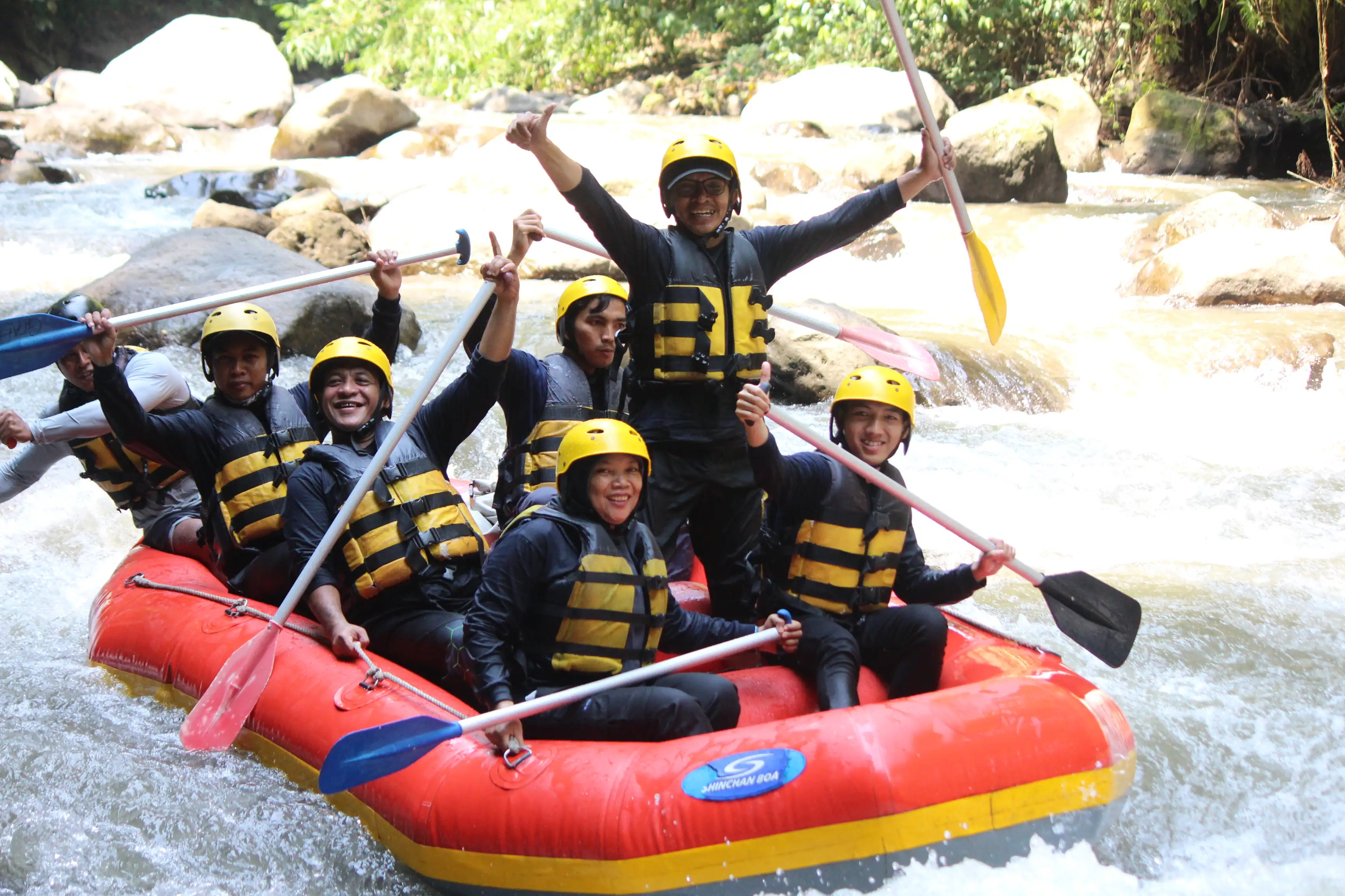 Rafting moment 2