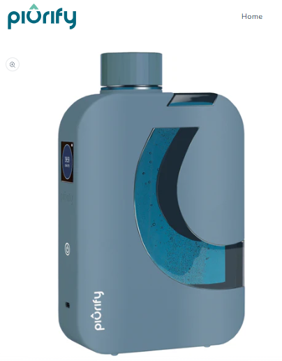 Piurify Hydrogenator® Flask — Blue