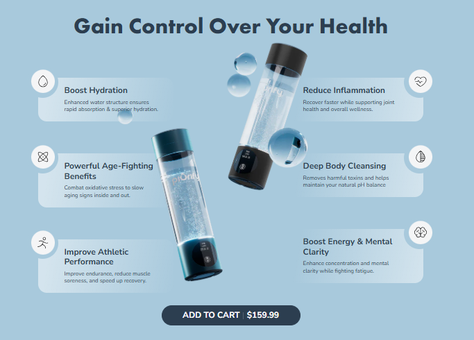 Gain Control Over Your Health — 6 Piurify benefits