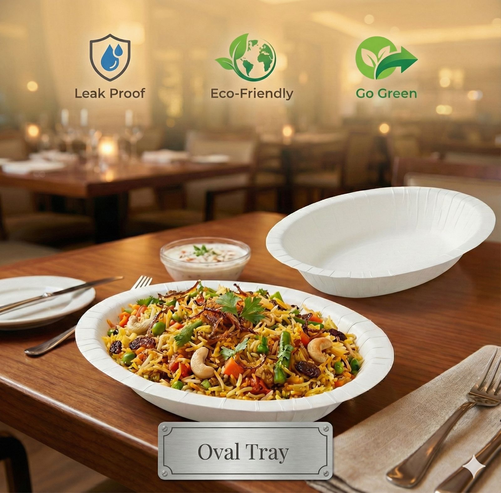 Oval Tray