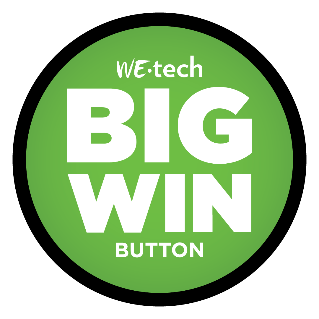 WEtech BIG WIN BUTTON