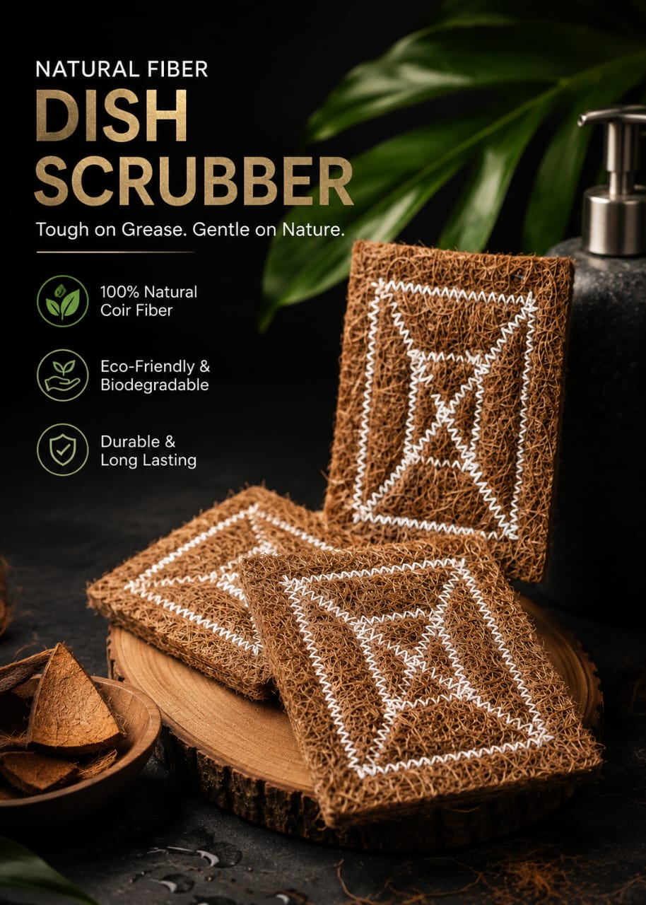 Coconut Coir Scrubber