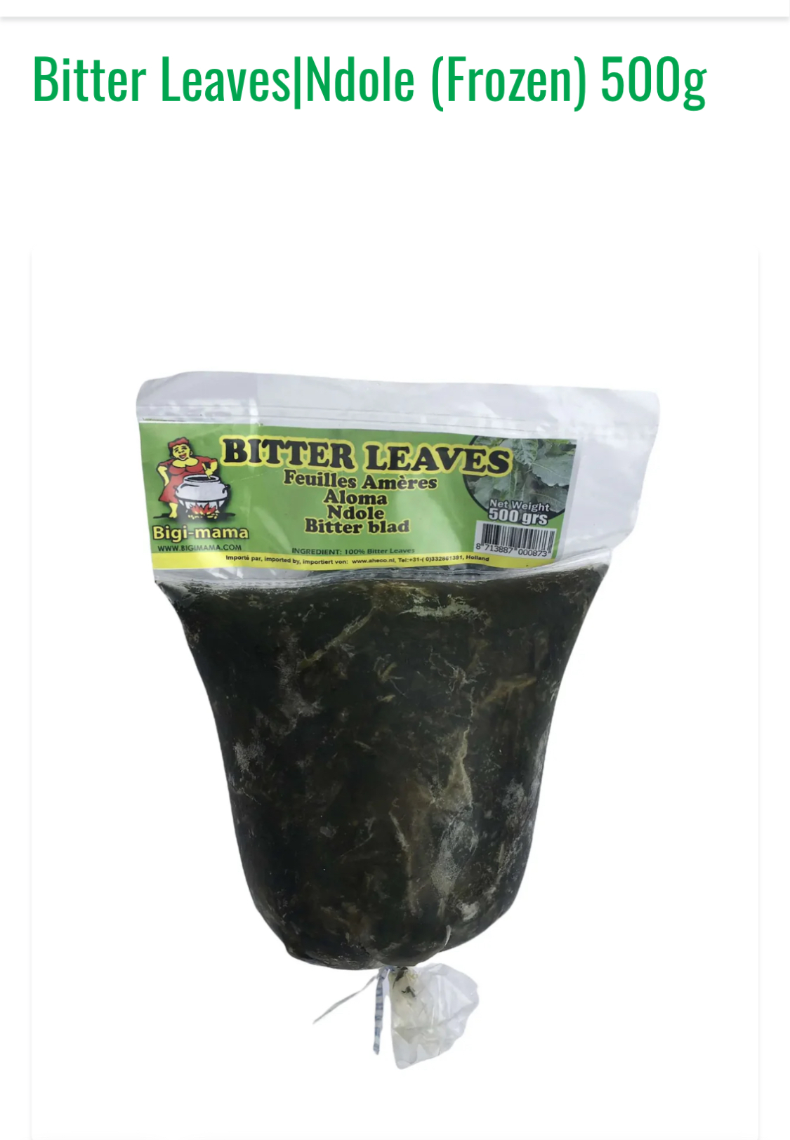 Land and Sea Foods Green Okra Chopped 500g (Frozen)