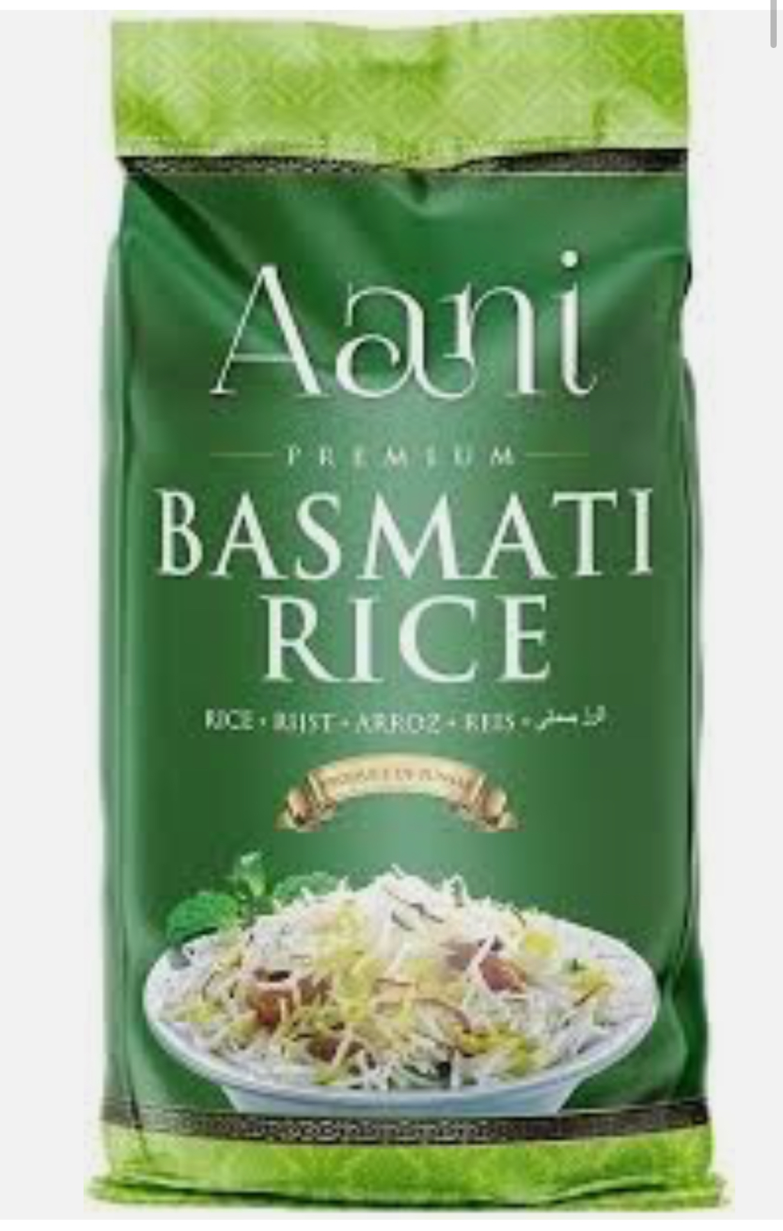 Aani Premium Basmati Rice 10kg