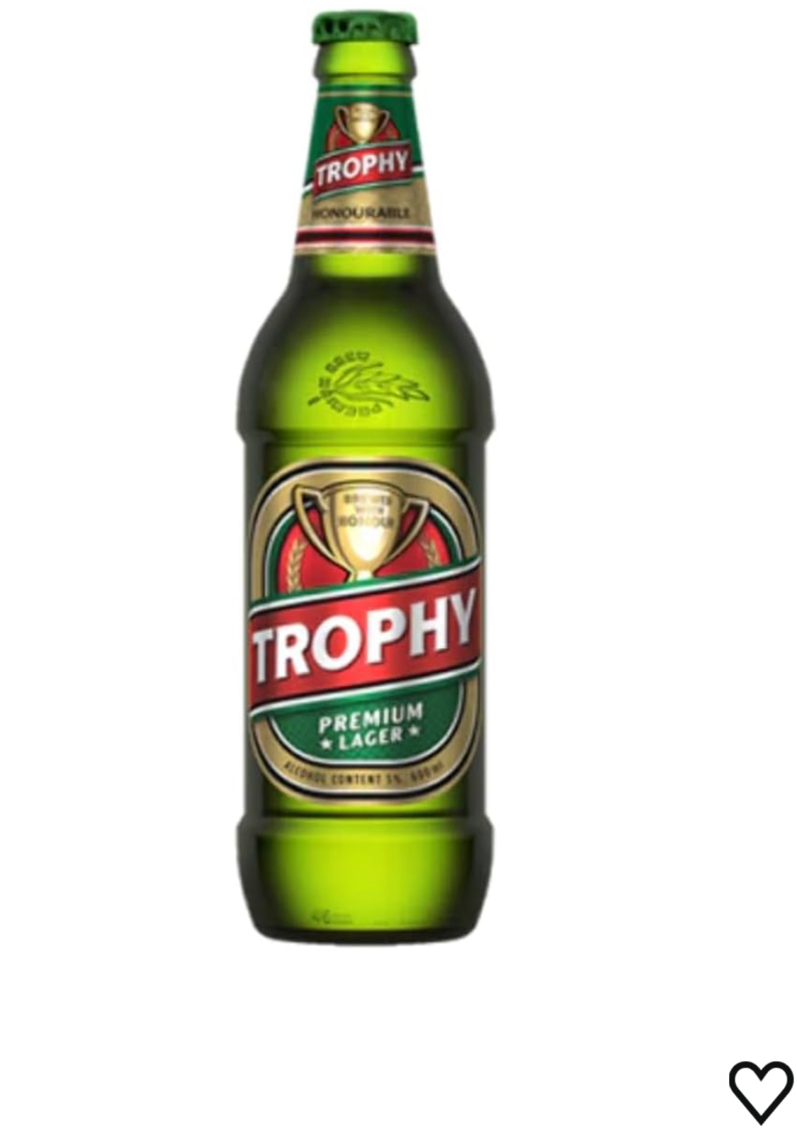 Trophy Premium Lager Beer 600ml