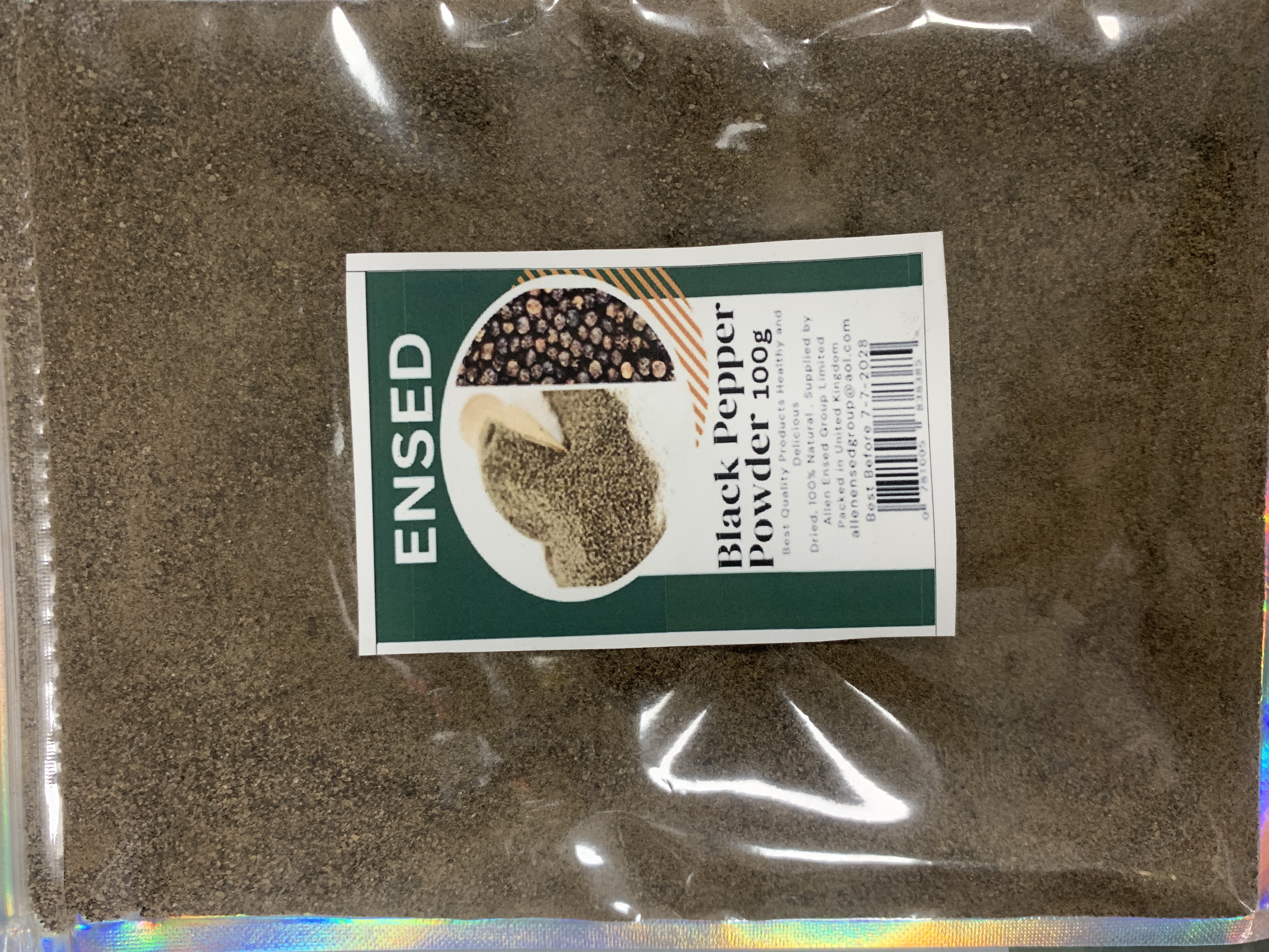 Ensed Black Pepper Powder 100g (Large)