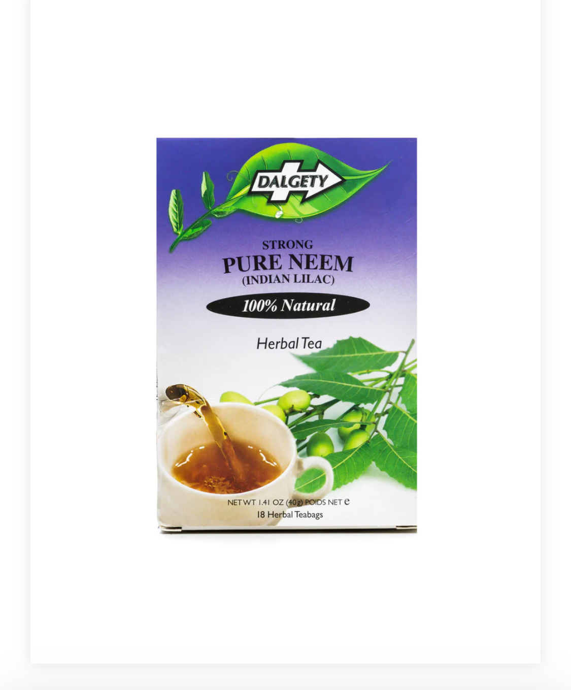 Dalgety Strong Pure Neem Herbal Tea 18s