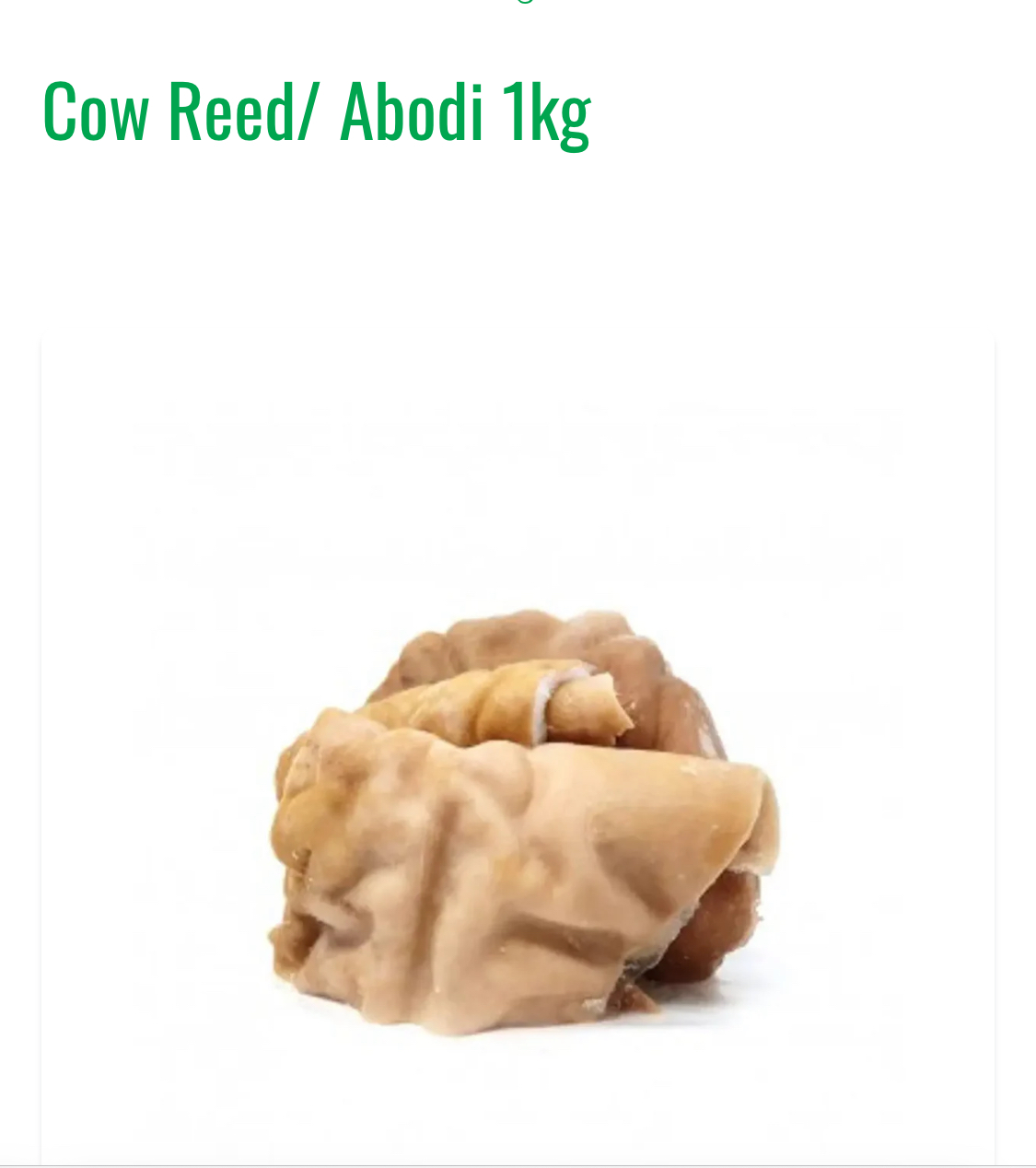 Beef Reed / Abodi 1kg