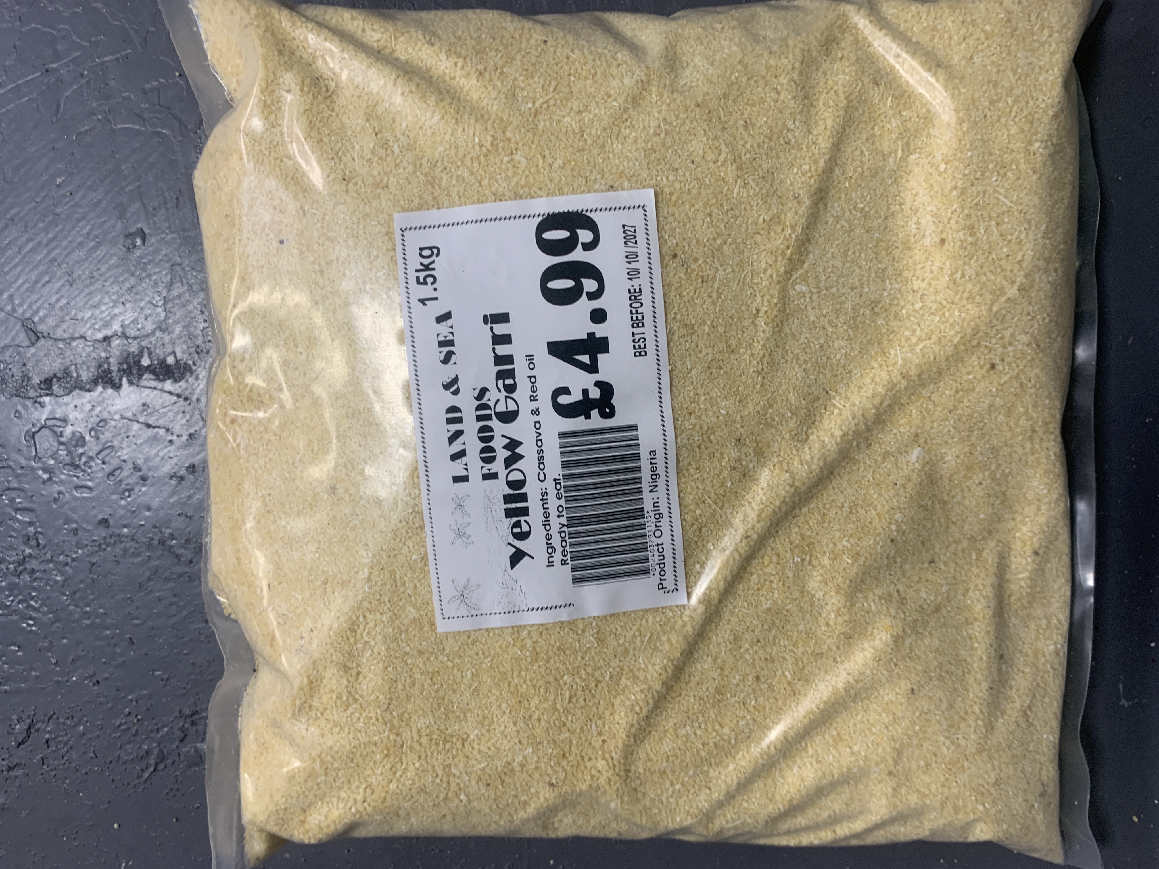 Land & Sea Foods Yellow Garri 1.5kg