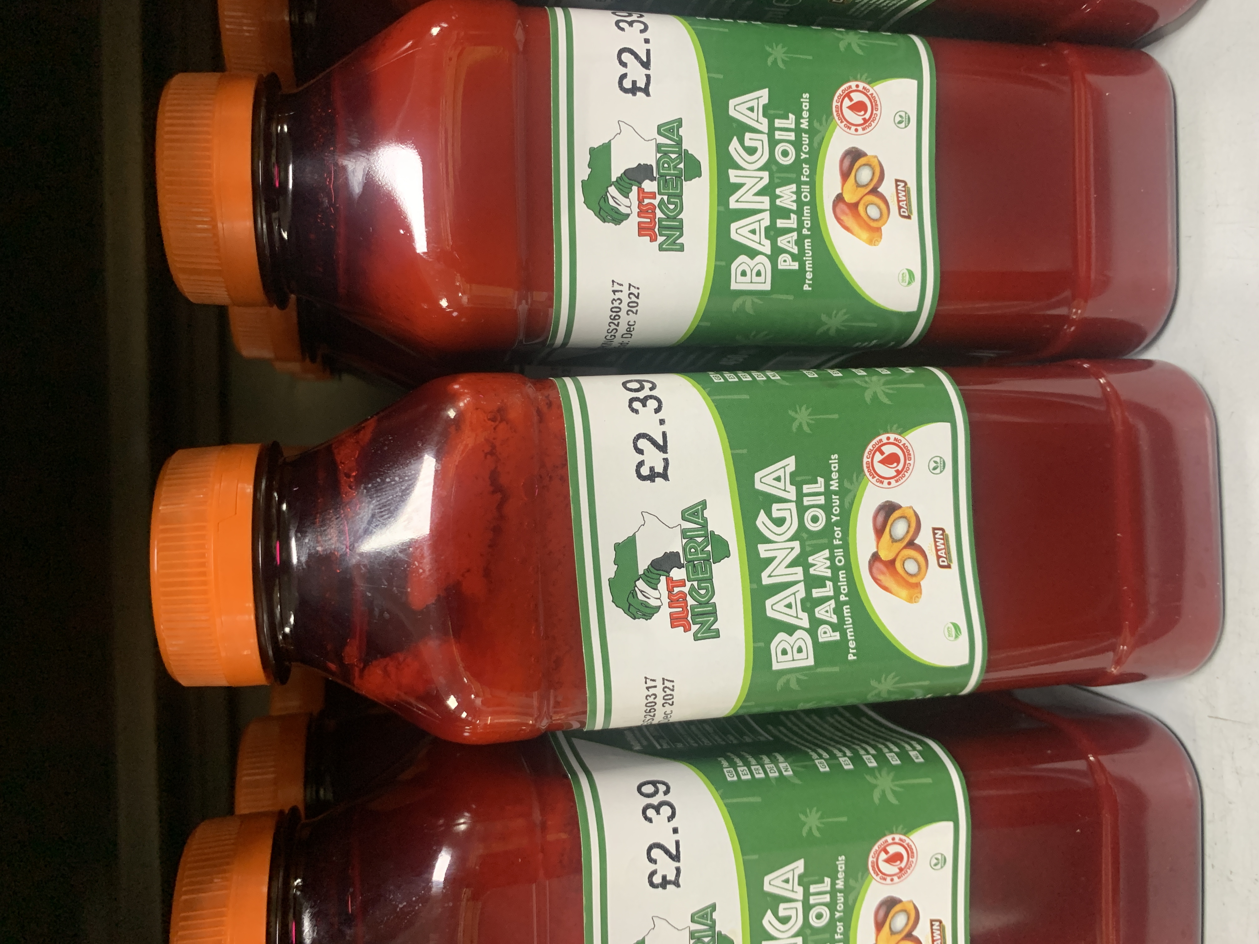 Just Nigeria Banga Palm Oil 500ml