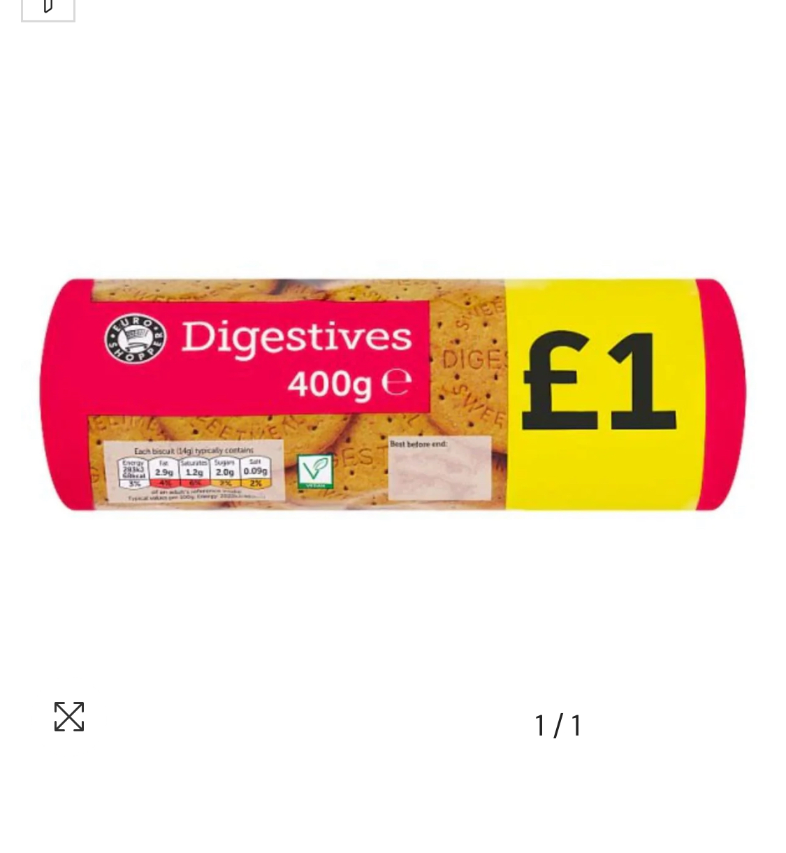 Euro Shopper Digestives 400g