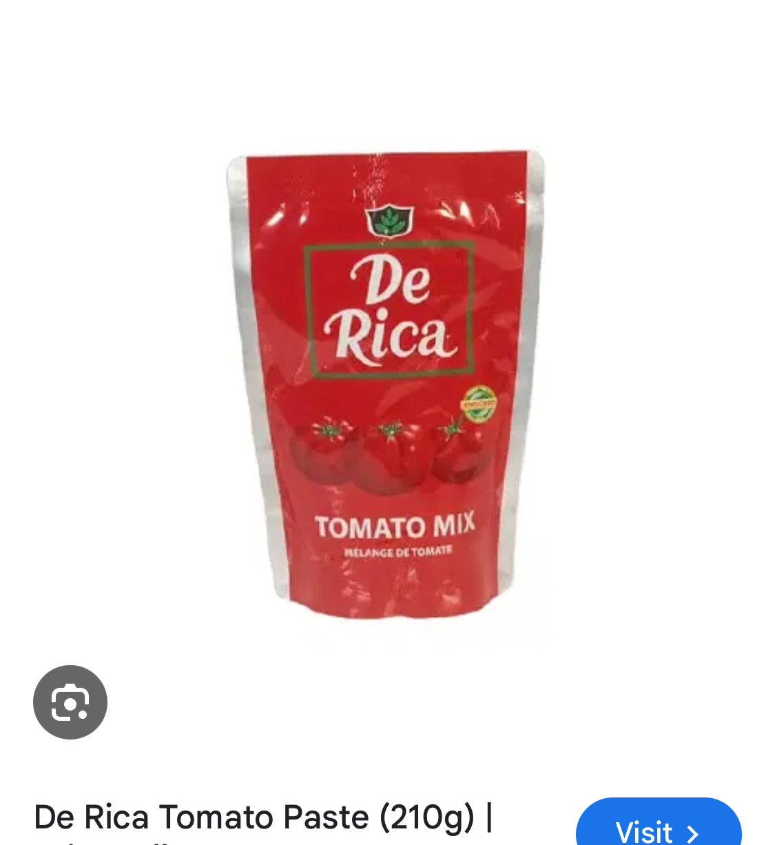 De Rica Tomato Mix Pouch 210g
