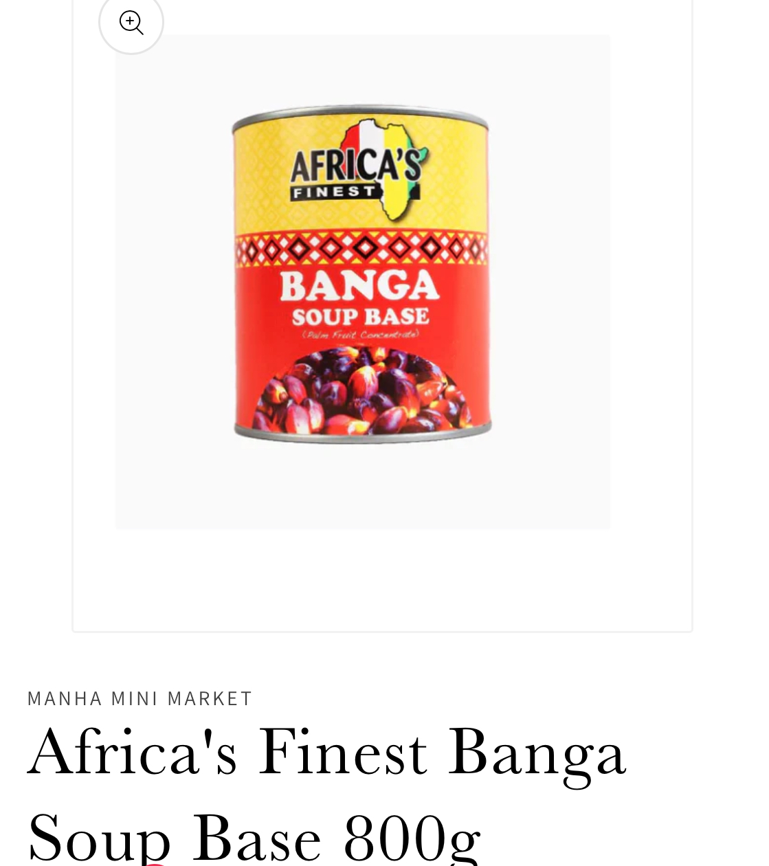 Africa's Finest Banga Soup Base 800g
