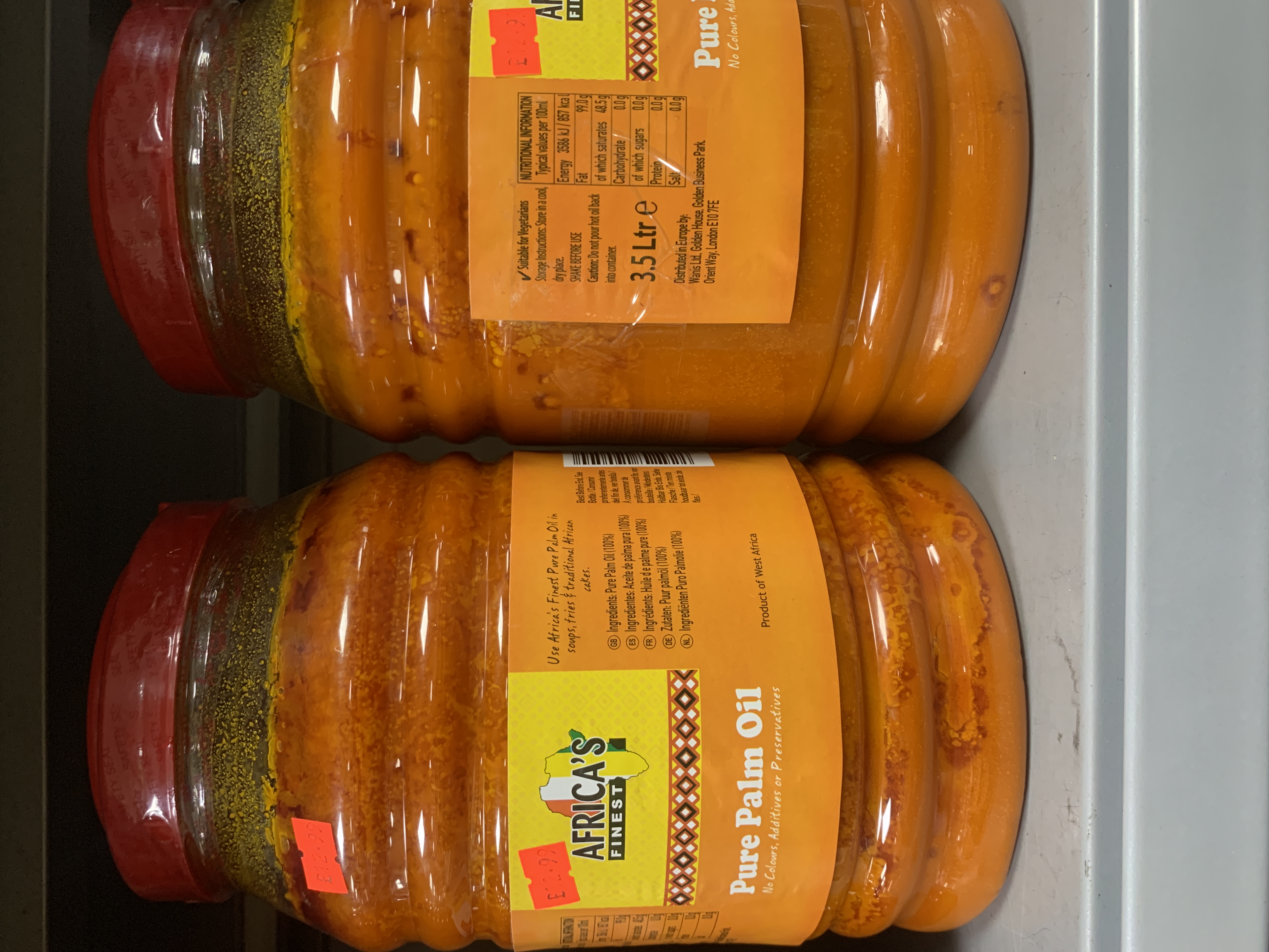 Africa's Finest Pure Palm Oil 3.5L (Value)