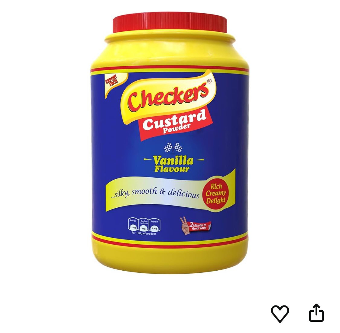 Checkers Custard Powder Vanilla Flavour 2kg