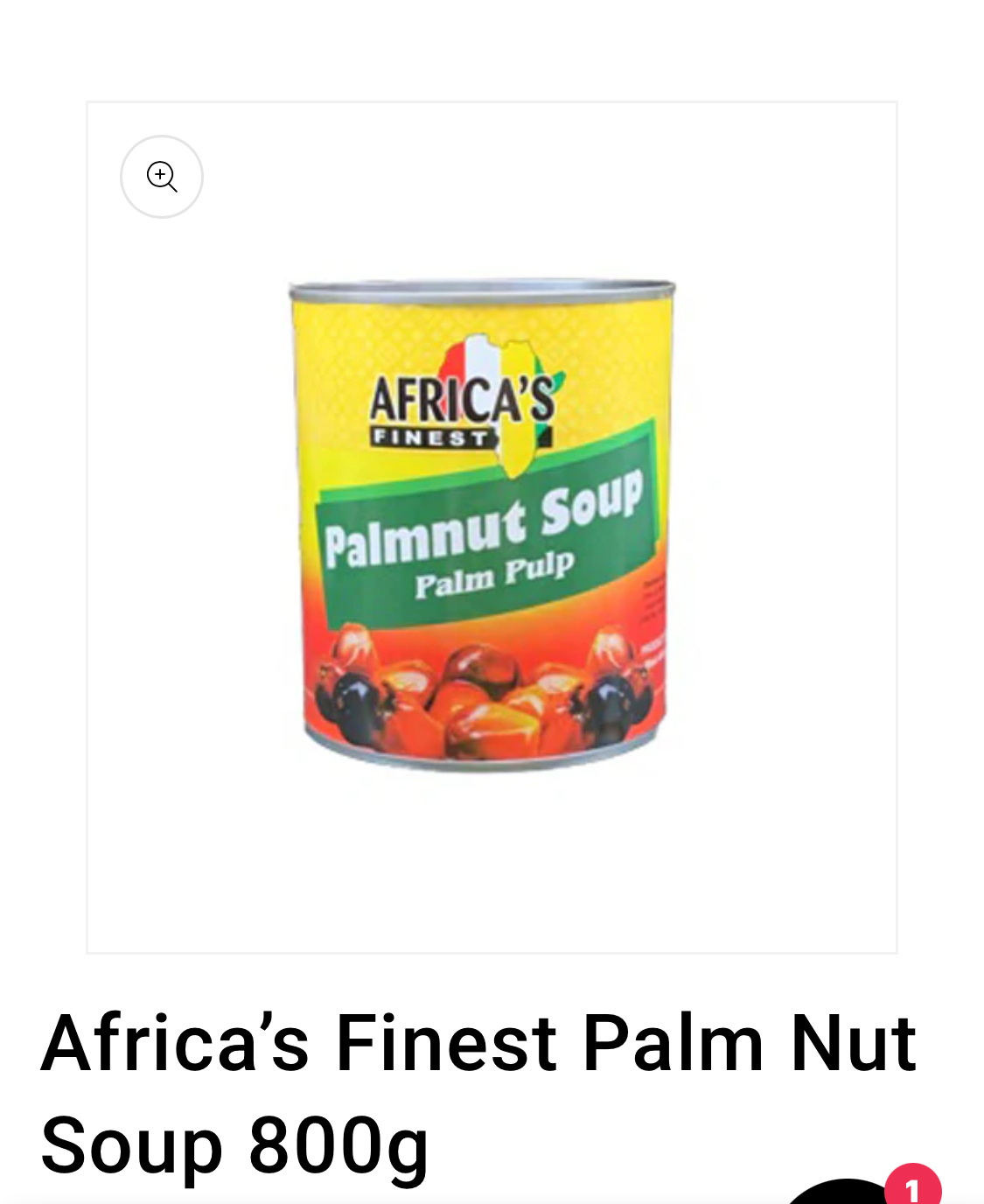 Africa's Finest Palmnut Soup (Palm Pulp) 800g