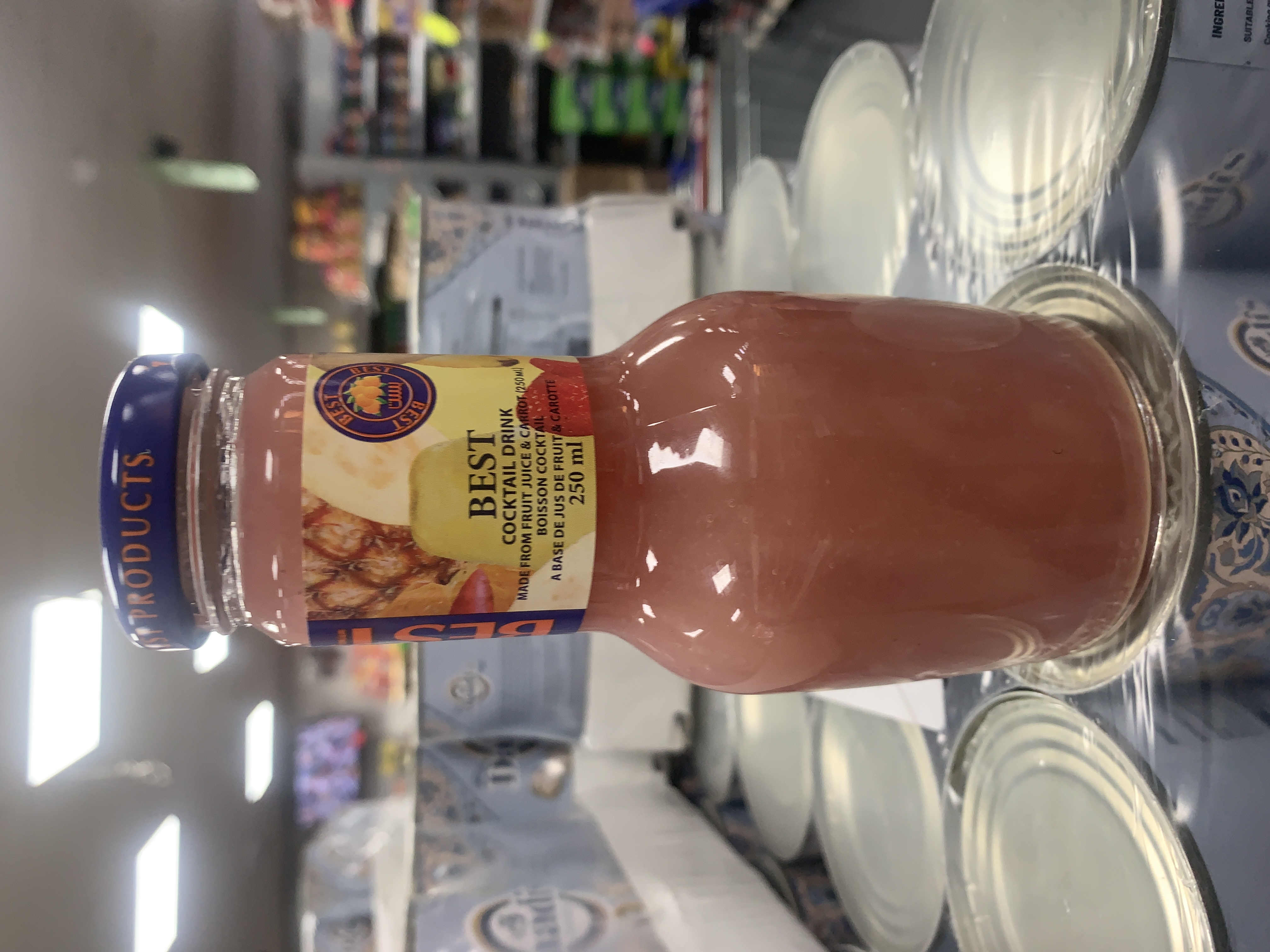 Best Cocktail Drink (Fruit Juice & Carrot) 250ml
