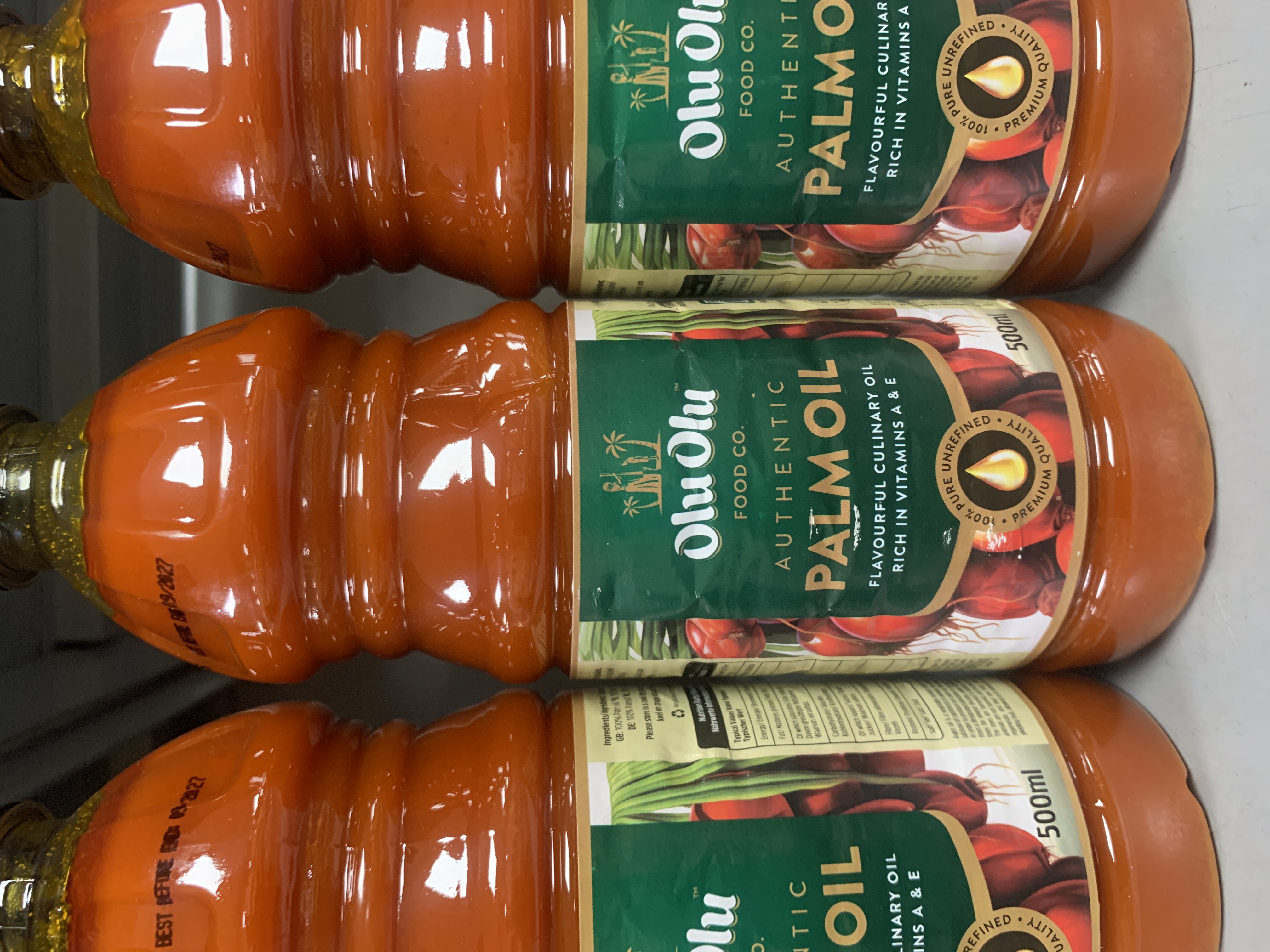 Olu Olu Authentic Palm Oil 500ml