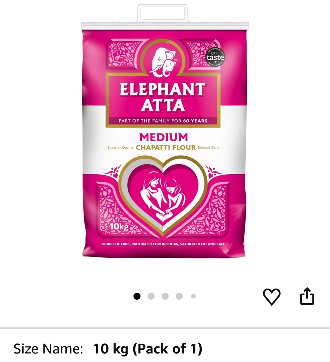 Elephant Atta Medium Chapatti Flour 10kg