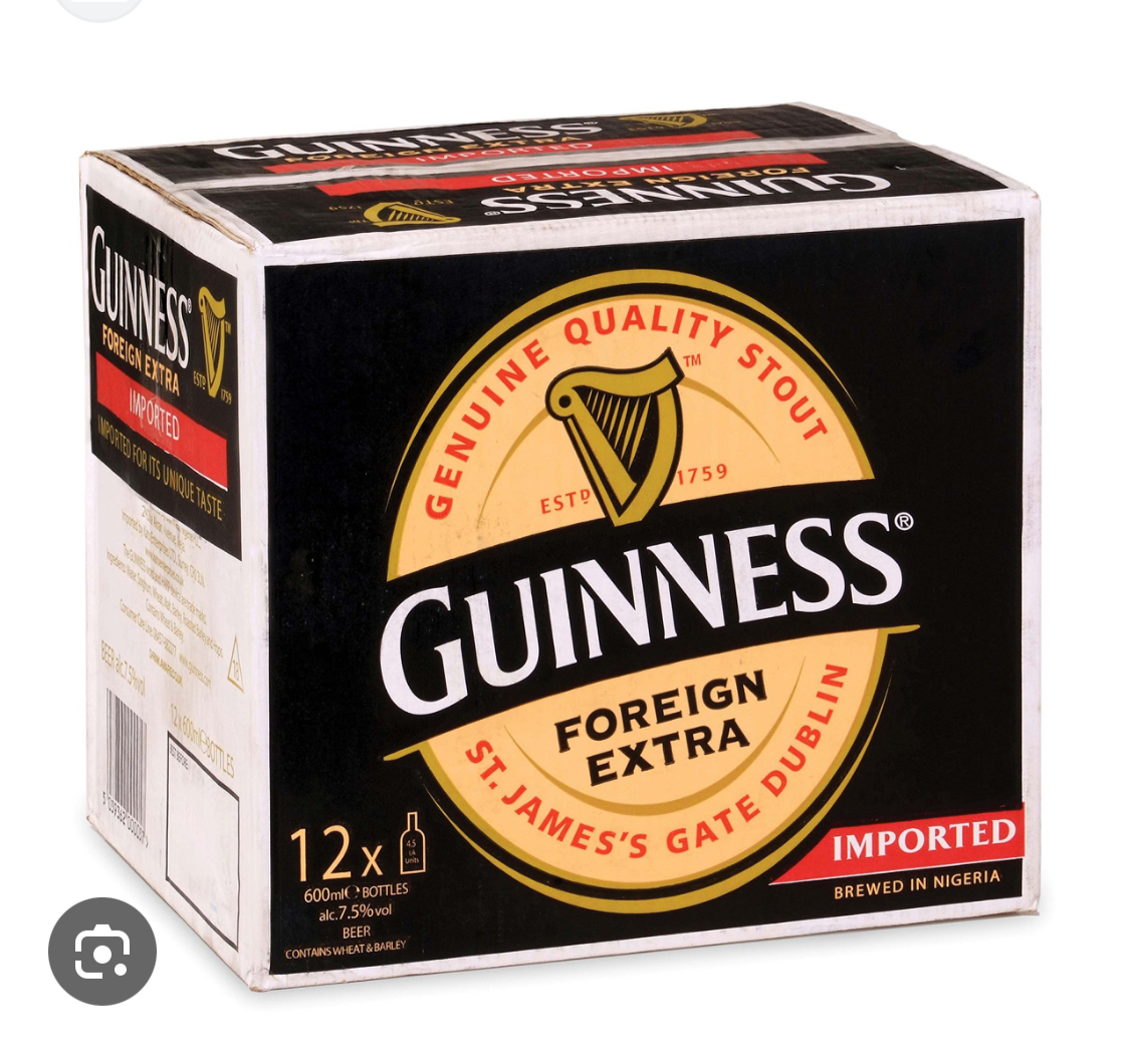 Guinness Foreign Extra Stout Case (12 x 600ml)