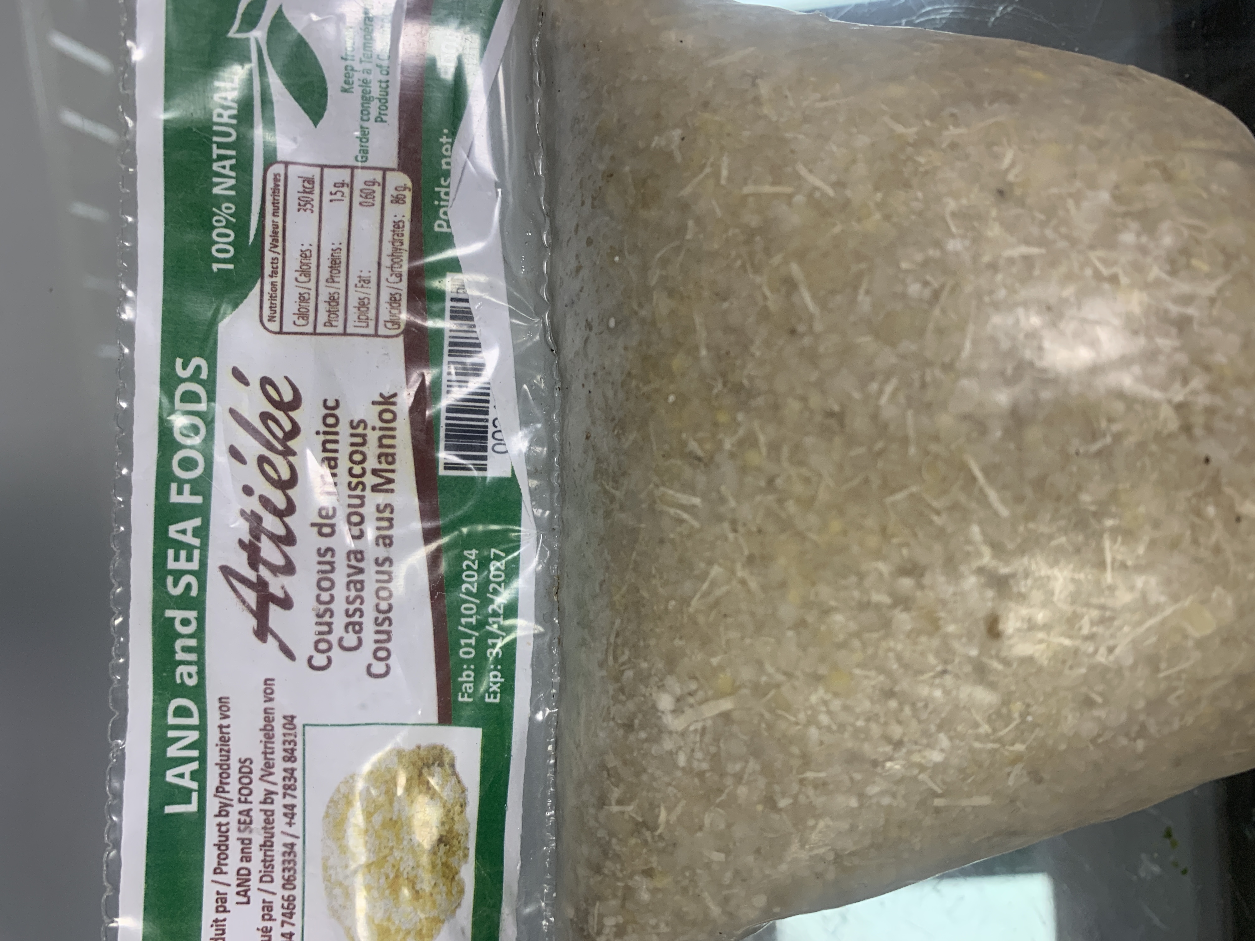 Marwa Frozen Mulukhia Minced 400g (IQF)