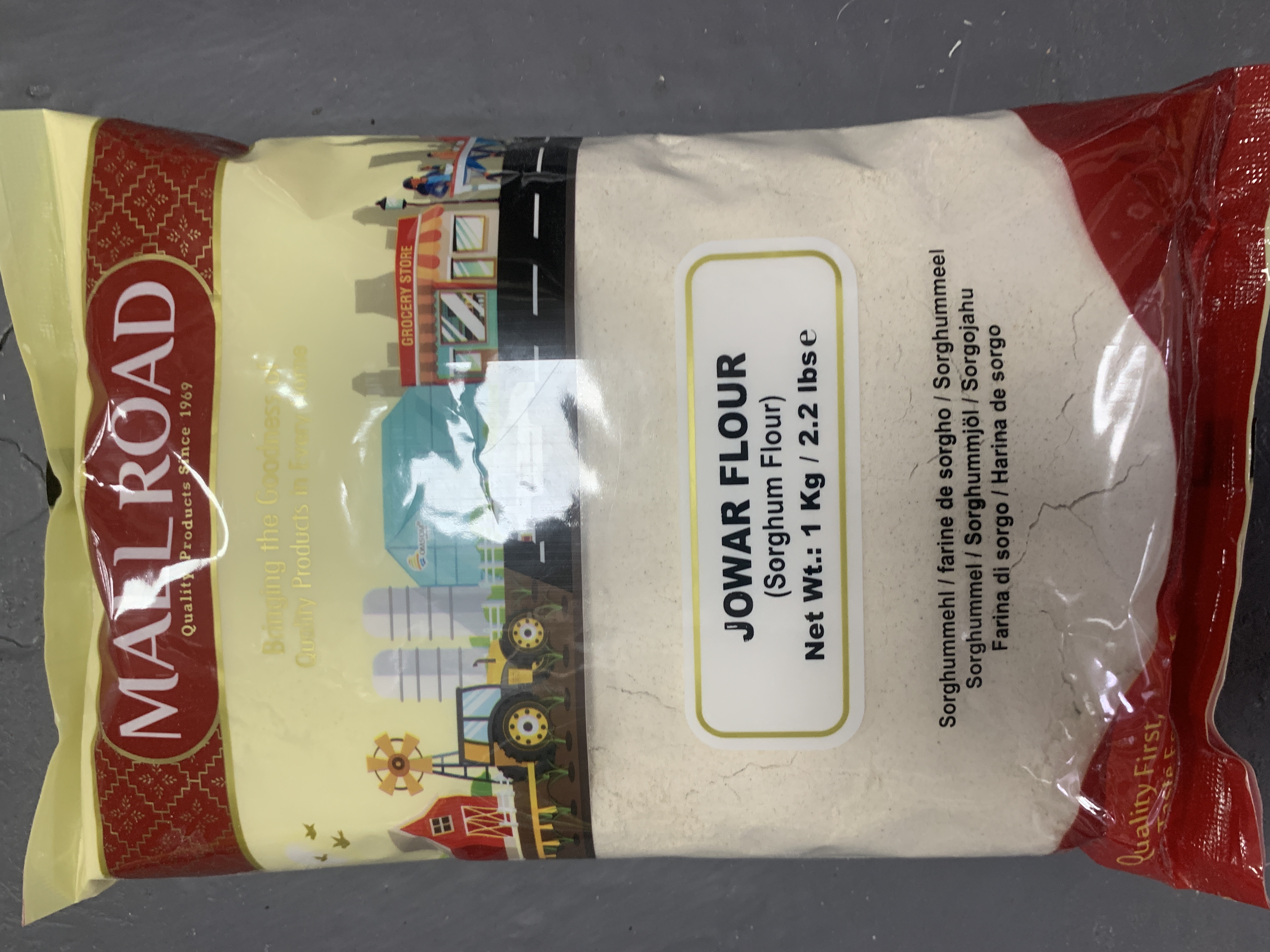 Mall Road Jowar Flour (Sorghum Flour) 1kg