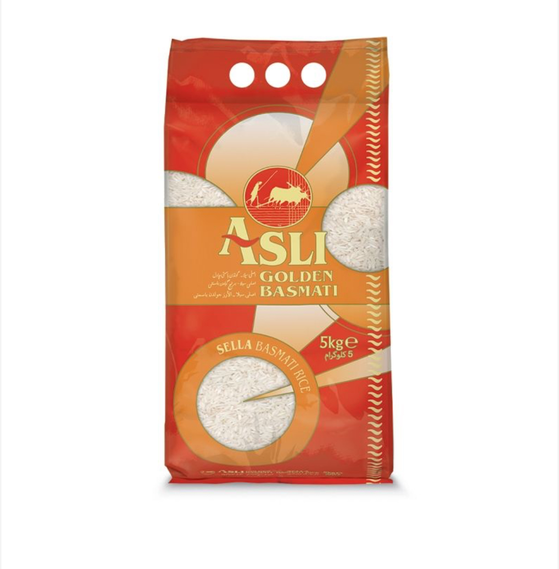 Asli Golden Basmati Sella Rice 5kg