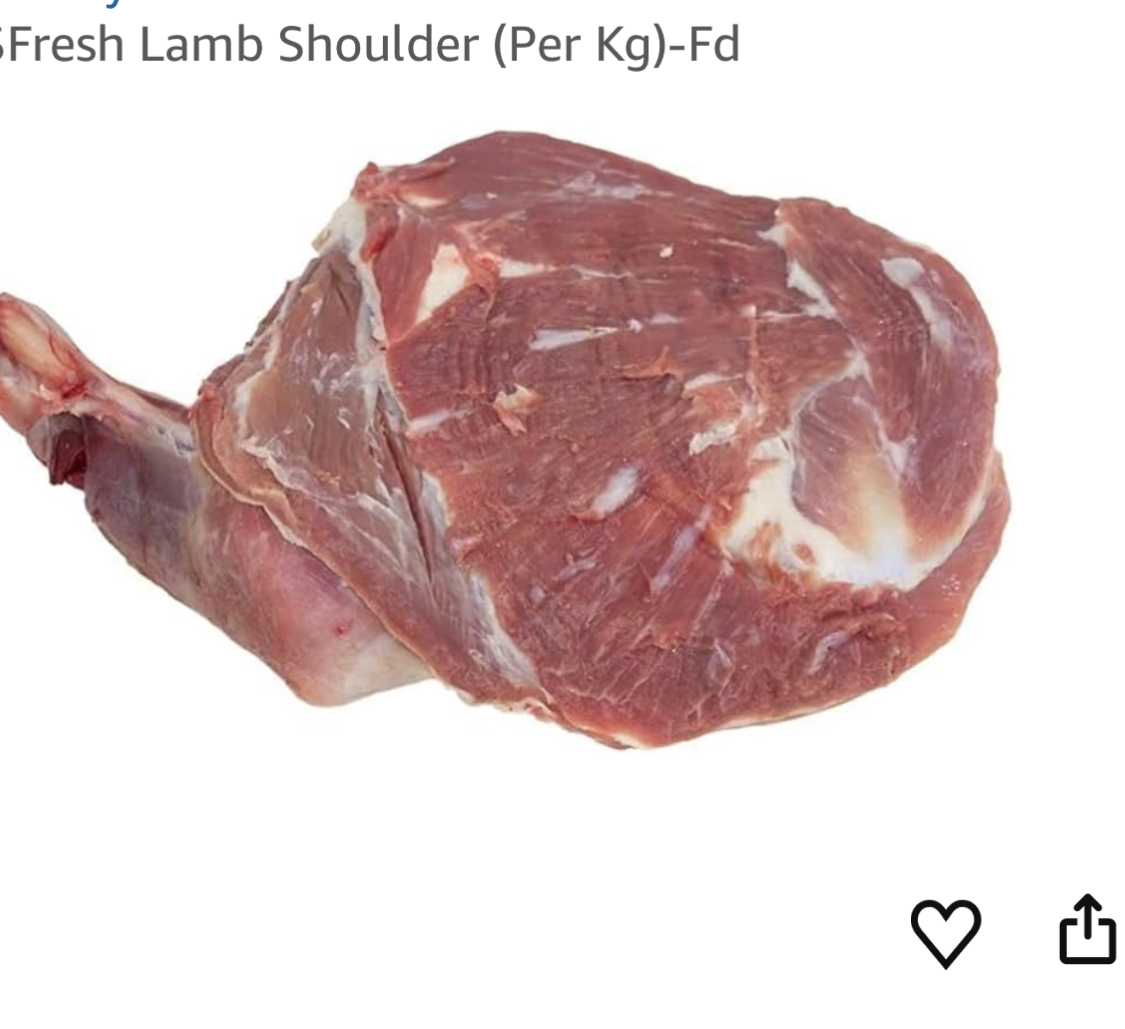 Fresh Lamb Shoulder (Per Kg)