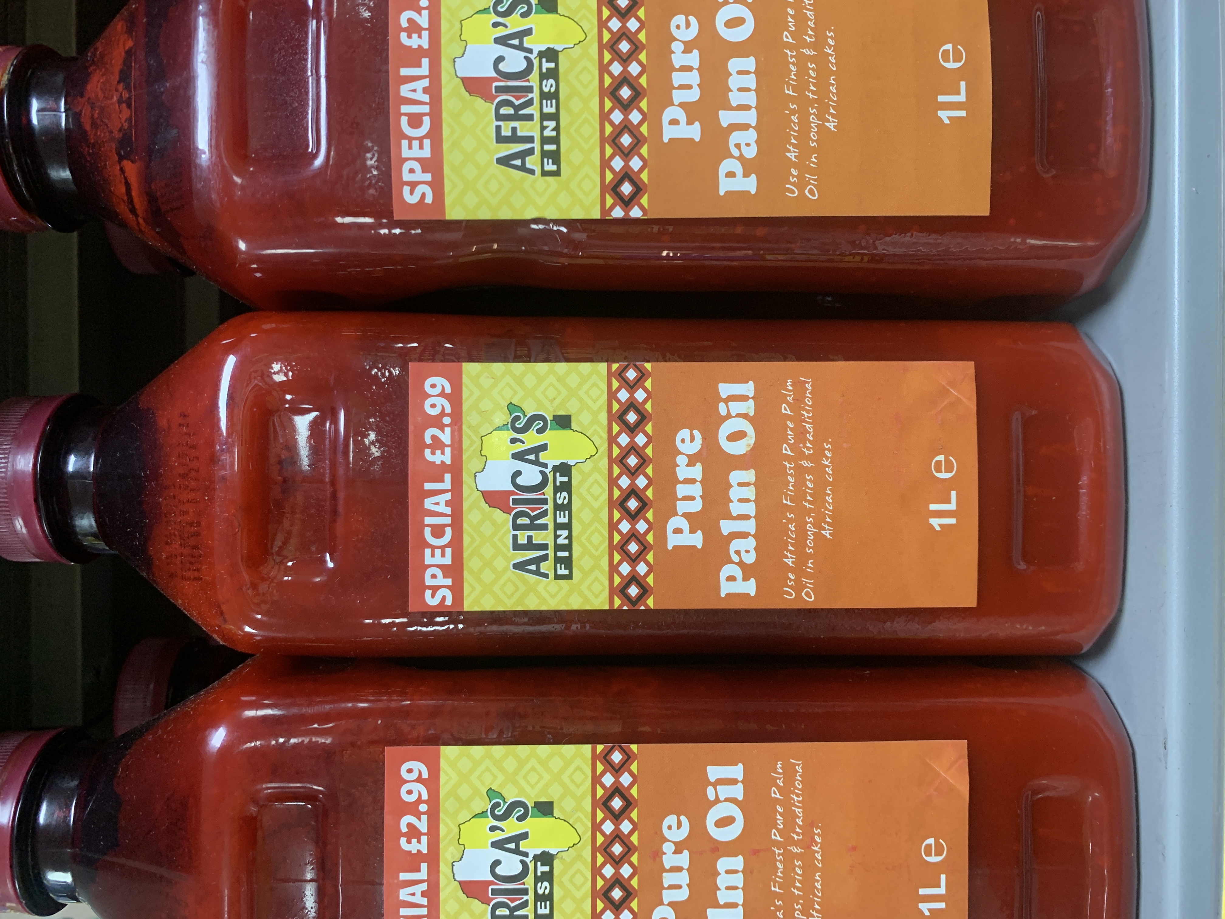 Africa's Finest Pure Palm Oil 1L (Special)