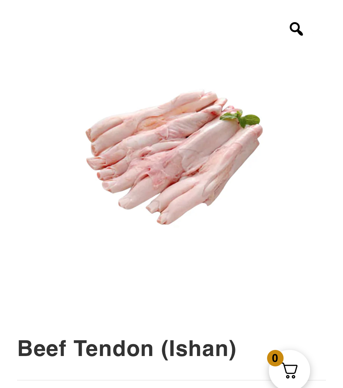 Beef Tendon (Ishan)