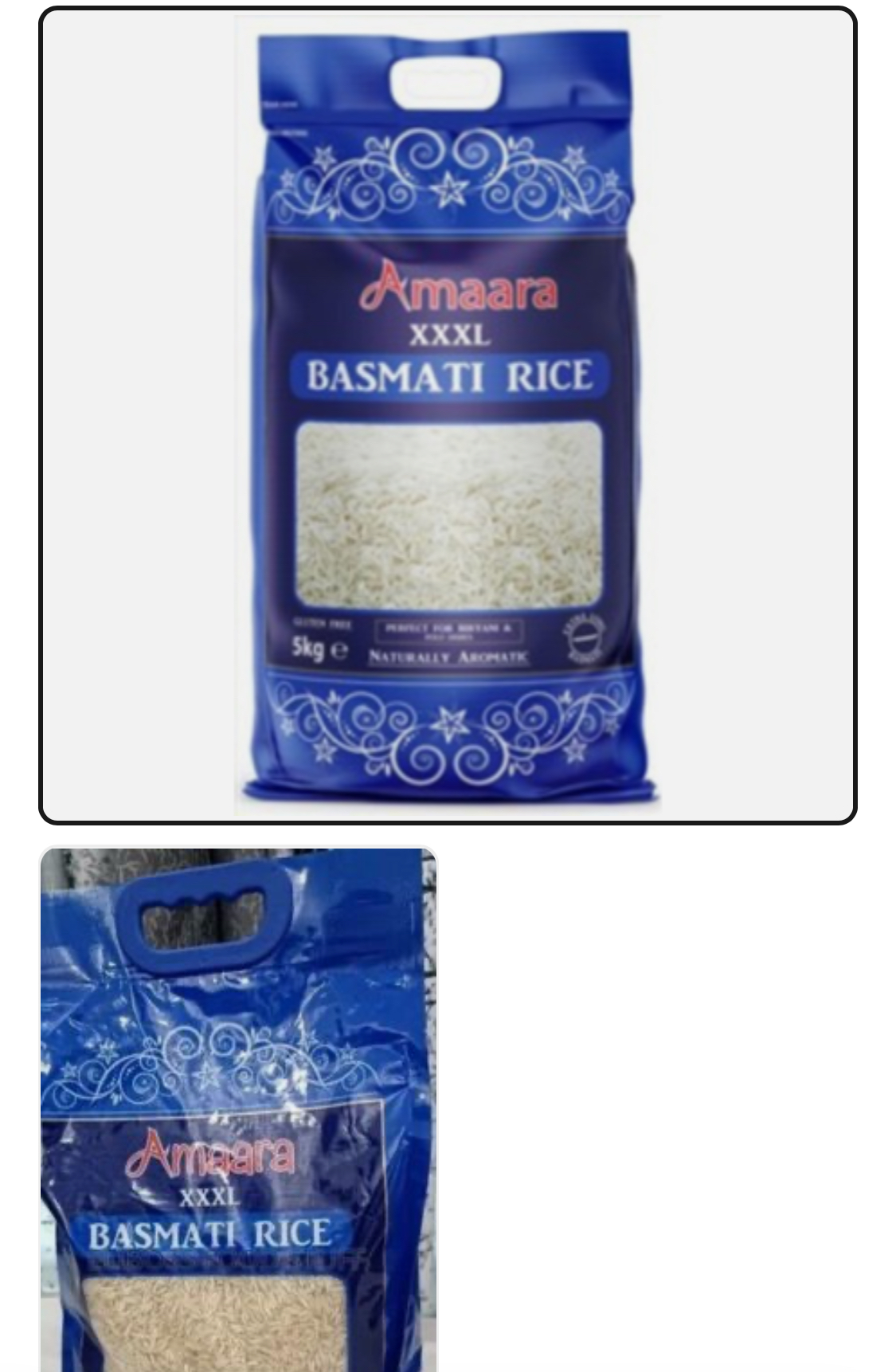 Amaara XXXL Basmati Rice 5kg