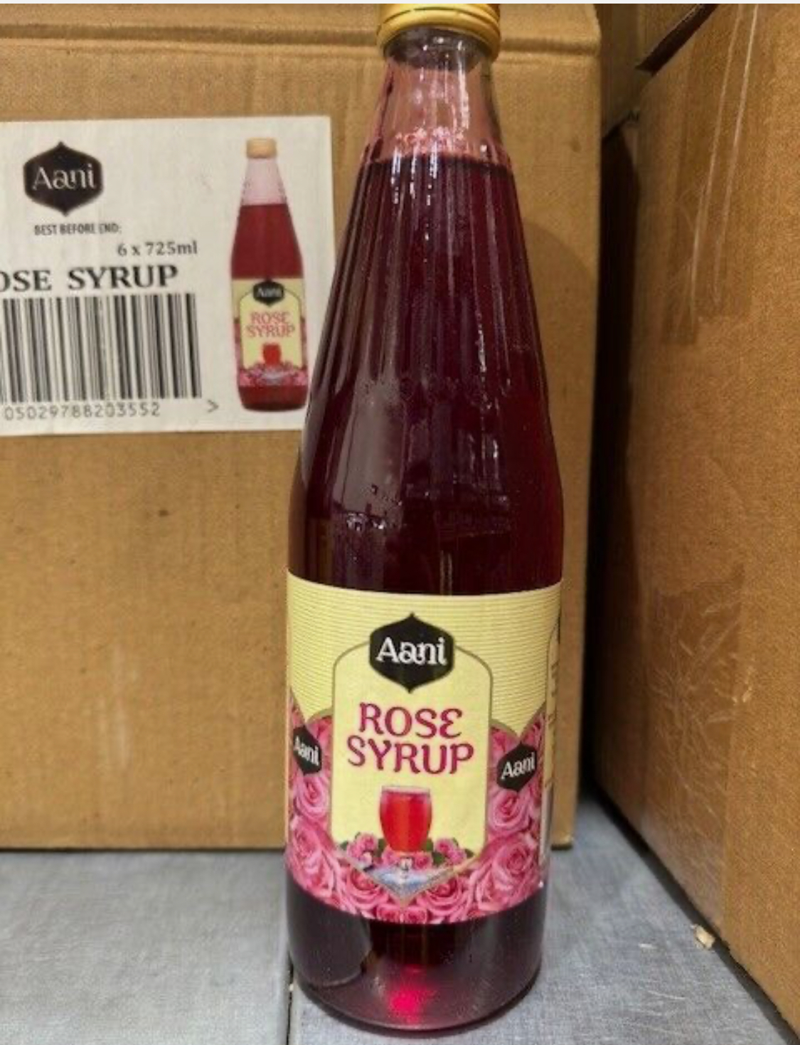 Aani Rose Syrup 725ml