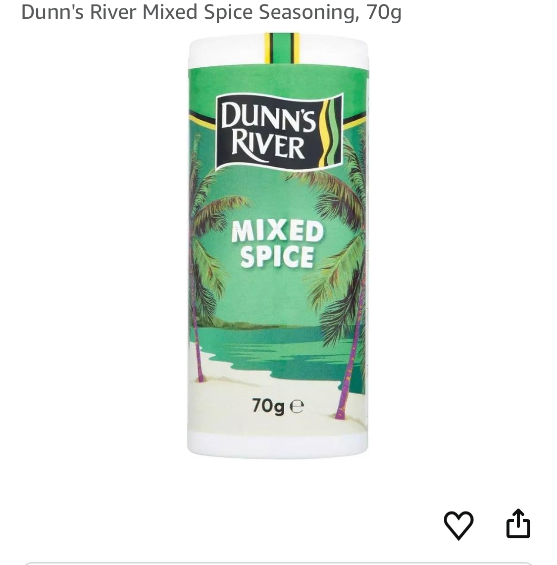 Dunn's River Mixed Spice 70g