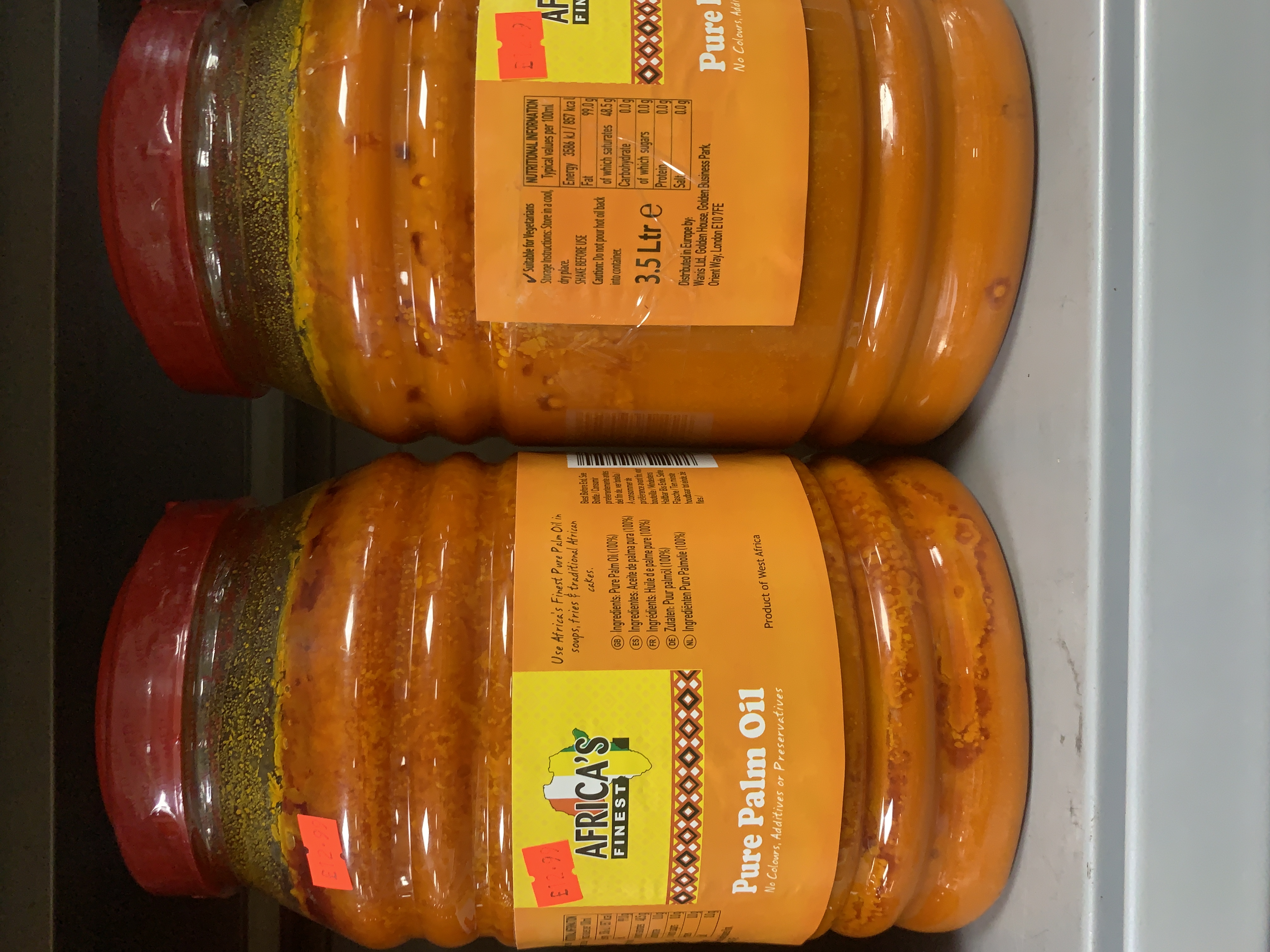 Africa's Finest Pure Palm Oil 3.5L