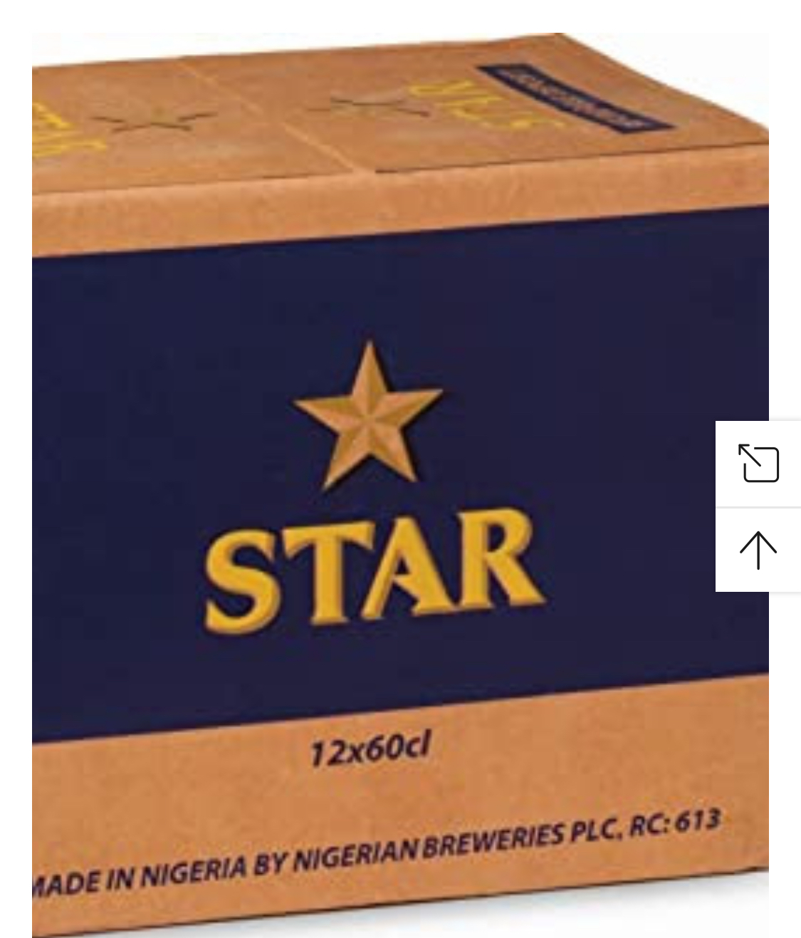Star Lager Beer Case (12 x 60cl)