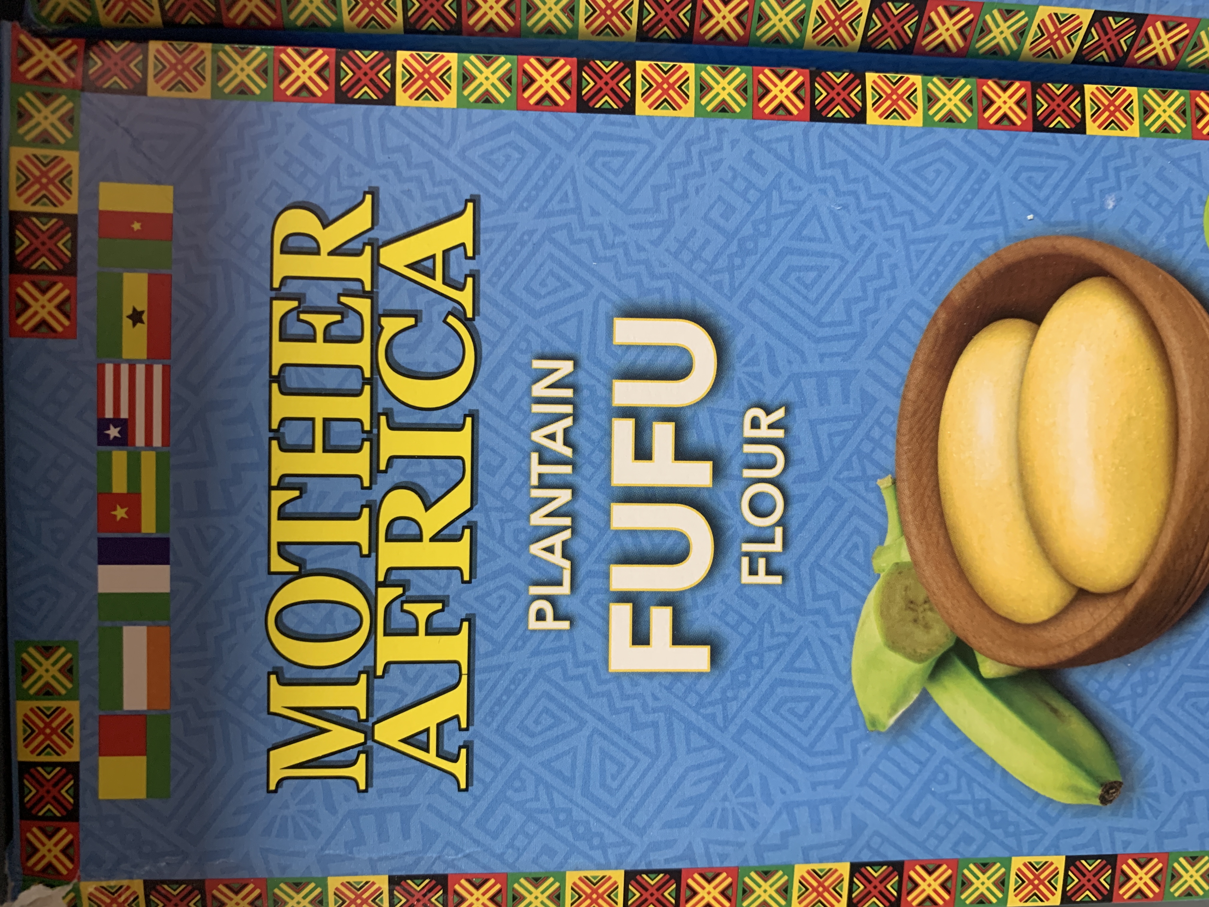 Mother Africa Plantain Fufu Flour