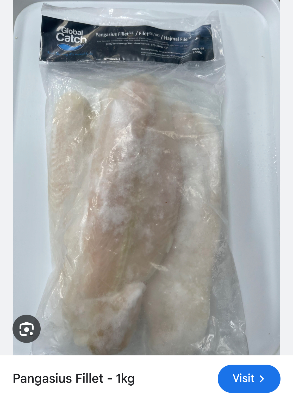 Global Catch Pangasius Fillet