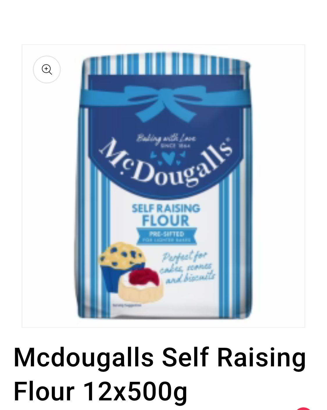 McDougalls Self Raising Flour Case (12 x 500g)