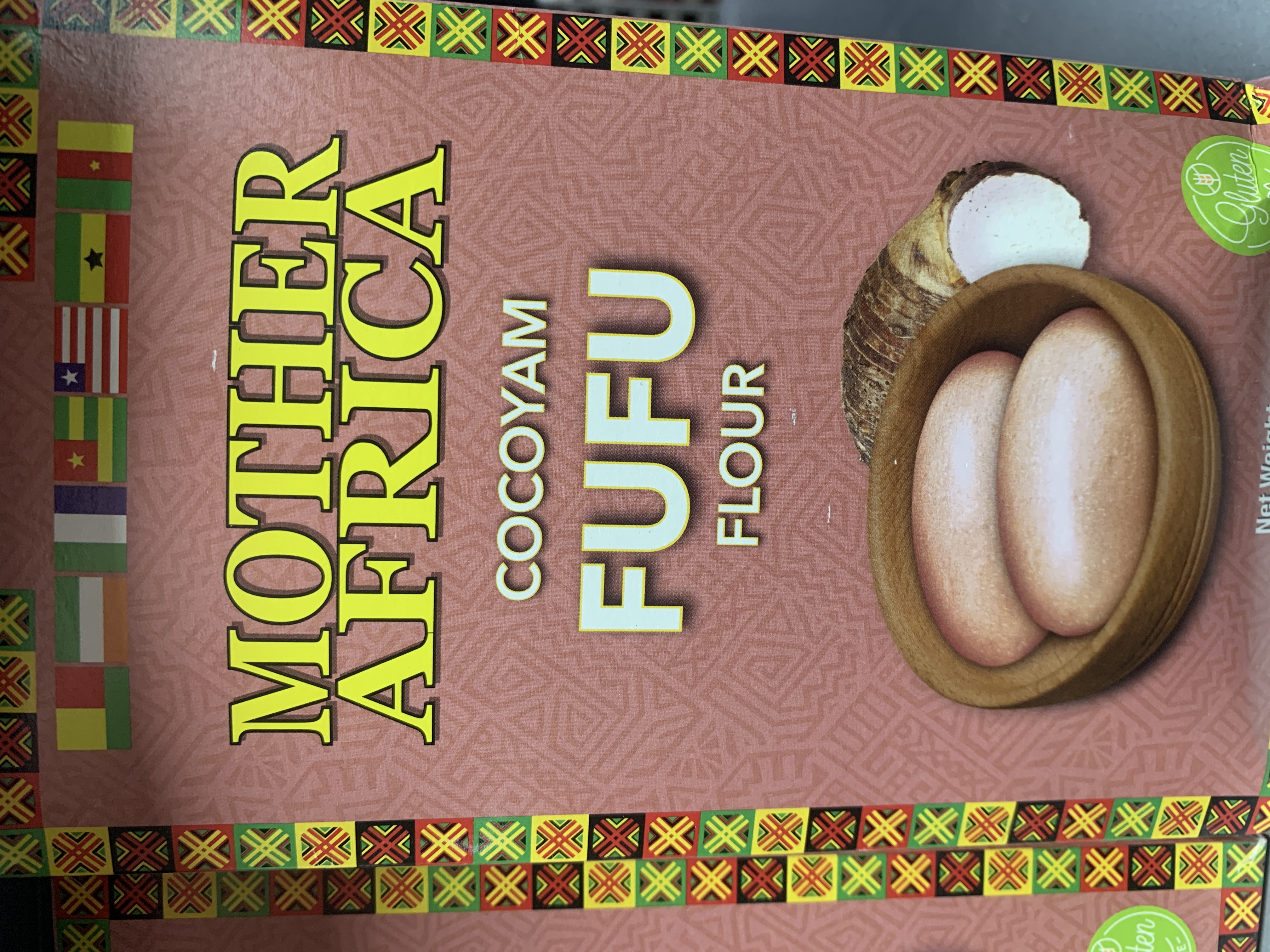 Mother Africa Cocoyam Fufu Flour