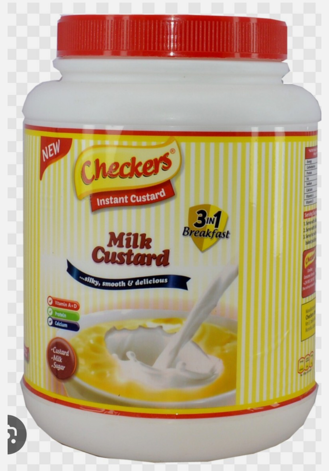 Checkers Instant Custard 3-in-1 Milk Custard 1kg