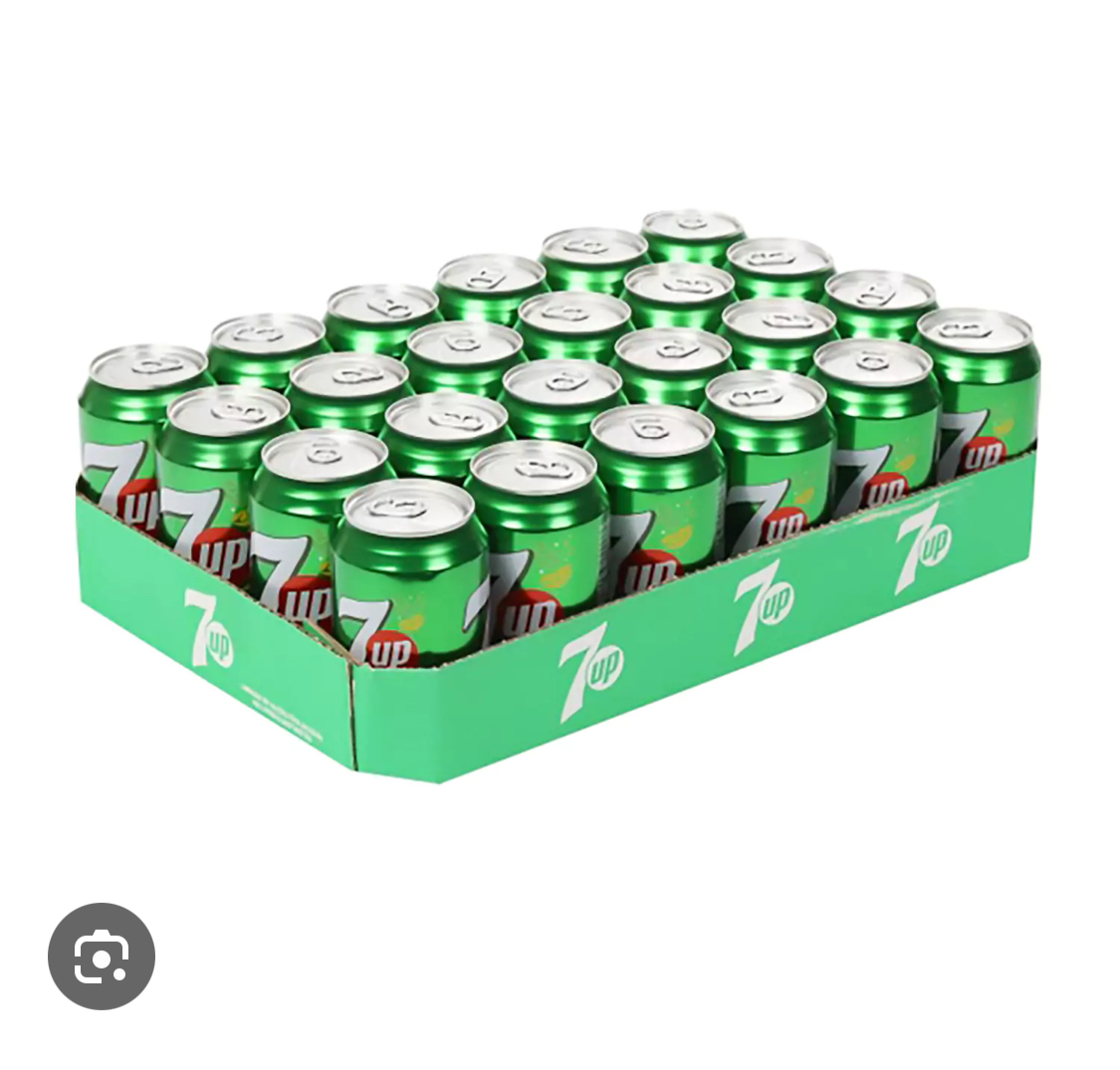 7UP Full Case (24 x 330ml Cans)