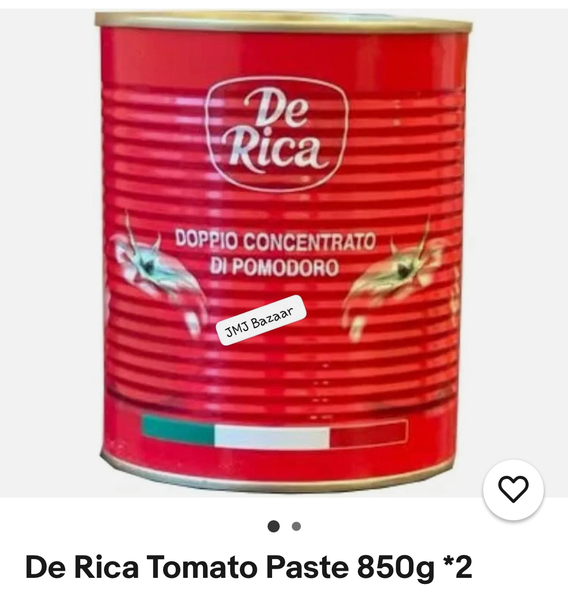 De Rica Tomato Paste 850g