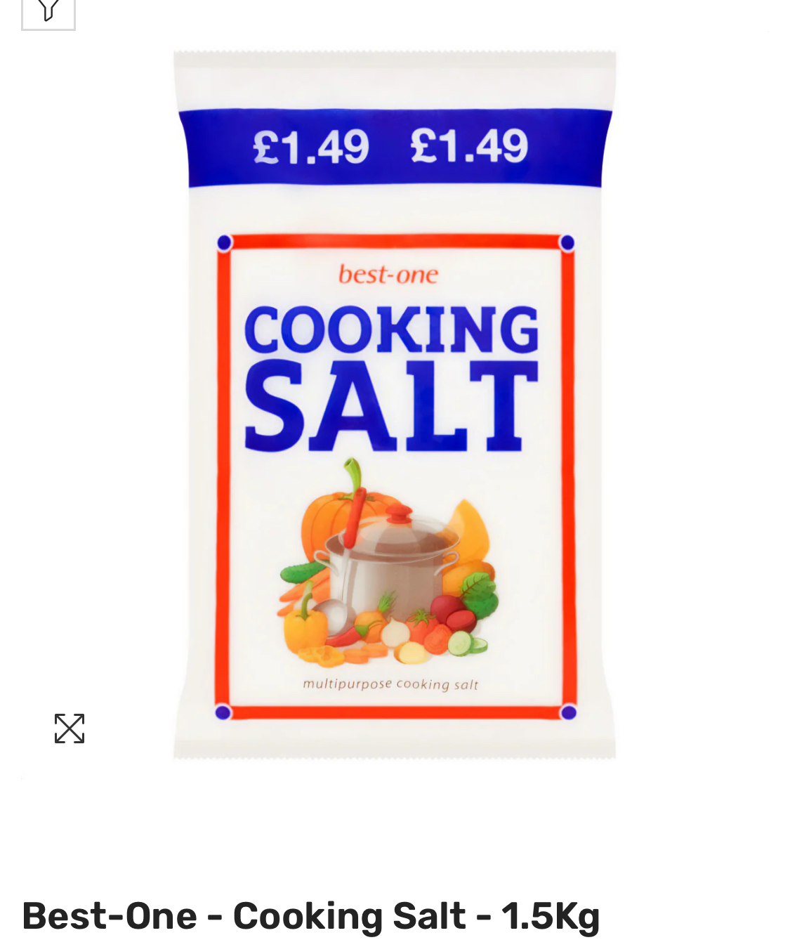 Best-One Cooking Salt 1.5kg