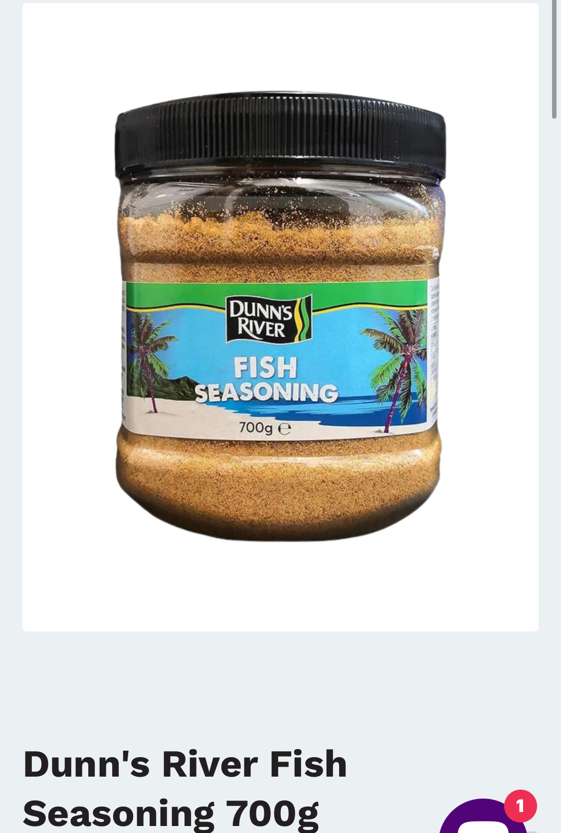 Dunn's River Fish Seasoning 700g