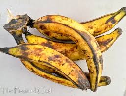Ripe Plantain Bunch